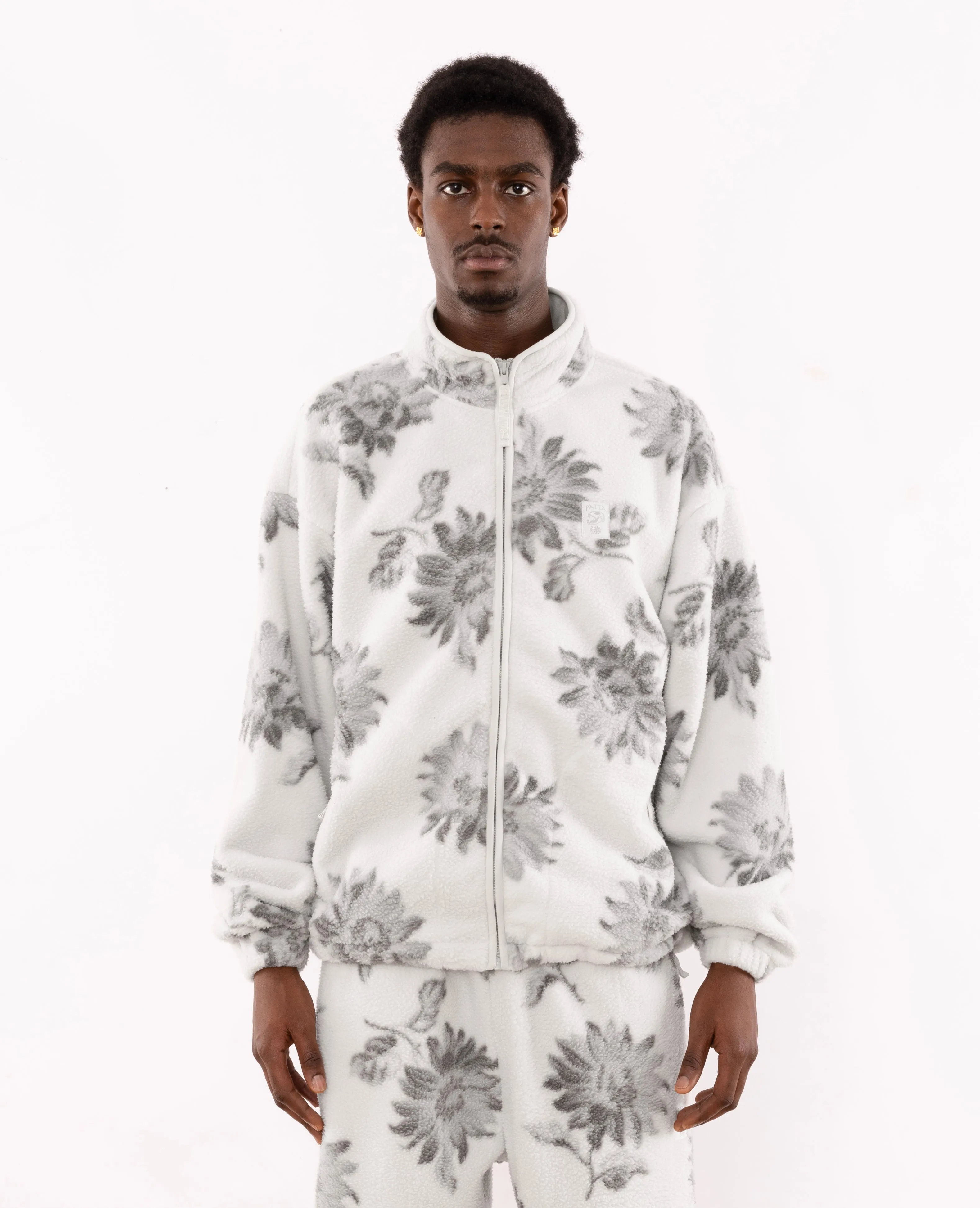 Patta Sunflower Sherpa Fleece Jacket (Multi/Sunflower Aop) sold by Patta product image thumbnail 2