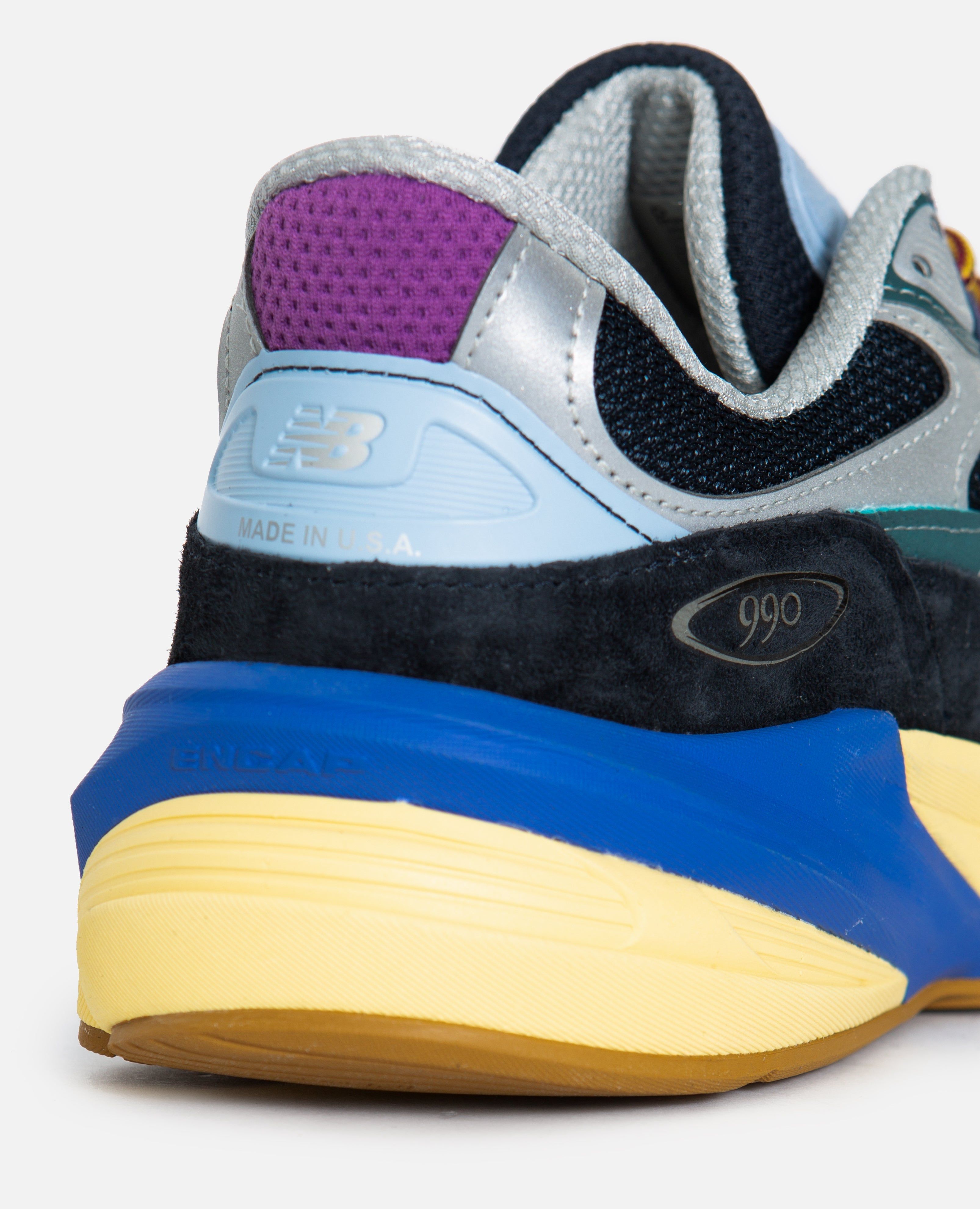 New Balance M990AC6 (Blue/Navy-Tan-Cream) sold by Patta product image thumbnail 5