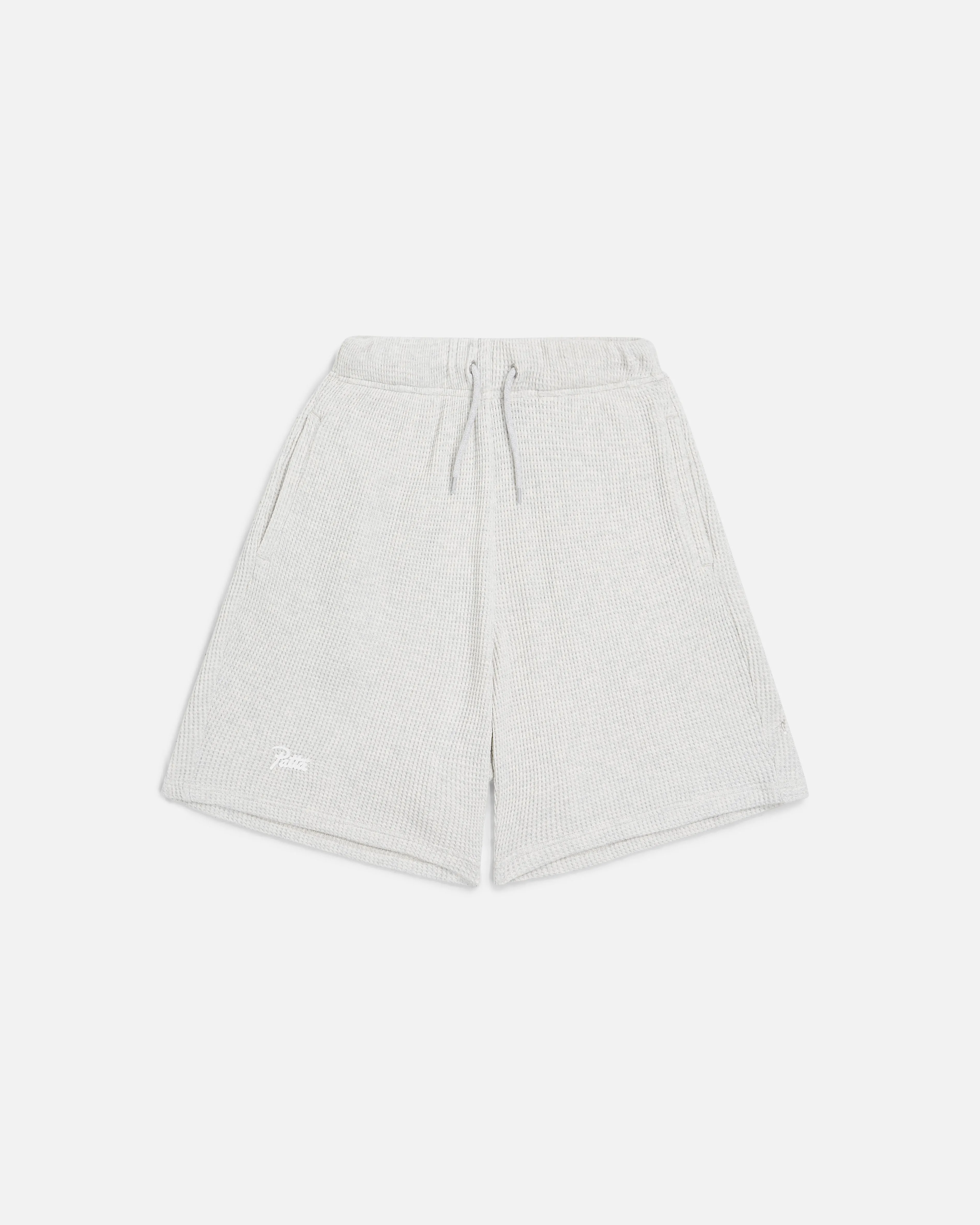 Patta Basic Waffle Shorts (Melange Grey) sold by Patta