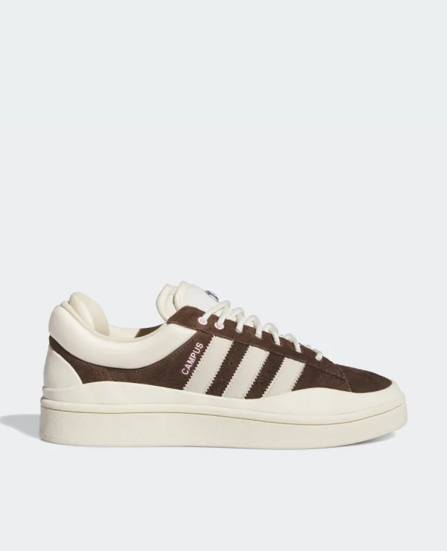adidas x Bad Bunny Campus (Dark Brown/Cloud White/Cream White) sold by Patta