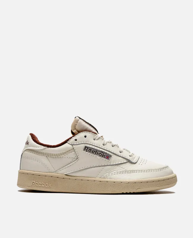 Reebok Club C 85 Vintage (Chalk/Alabaster/Brush Brown) sold by Patta