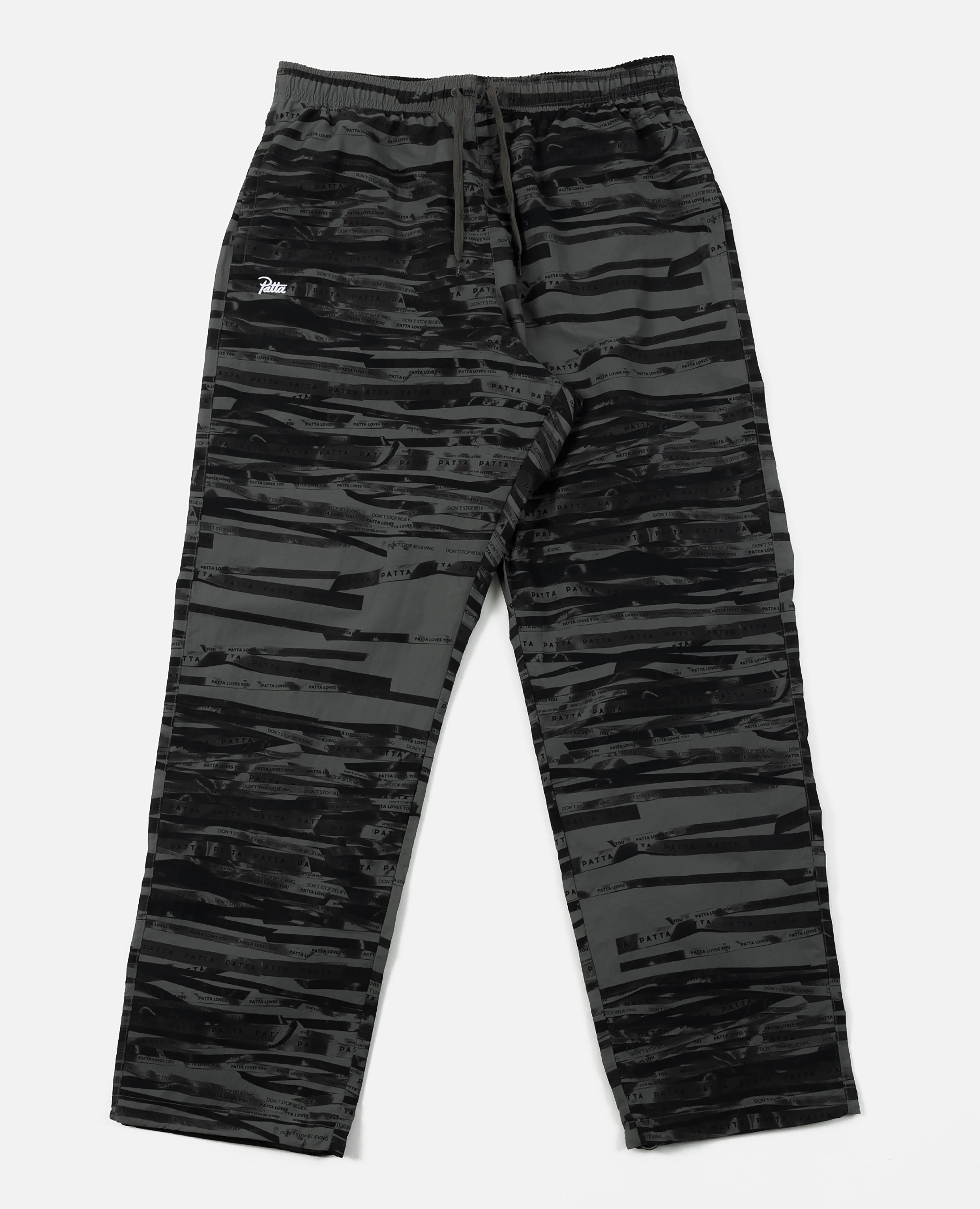Patta Ribbons Nylon M2 Track Pants (Multi) sold by Patta
