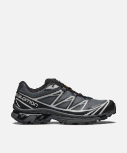 Salomon XT-6 GTX (Black/Ebony/Lunar Rock) sold by Patta