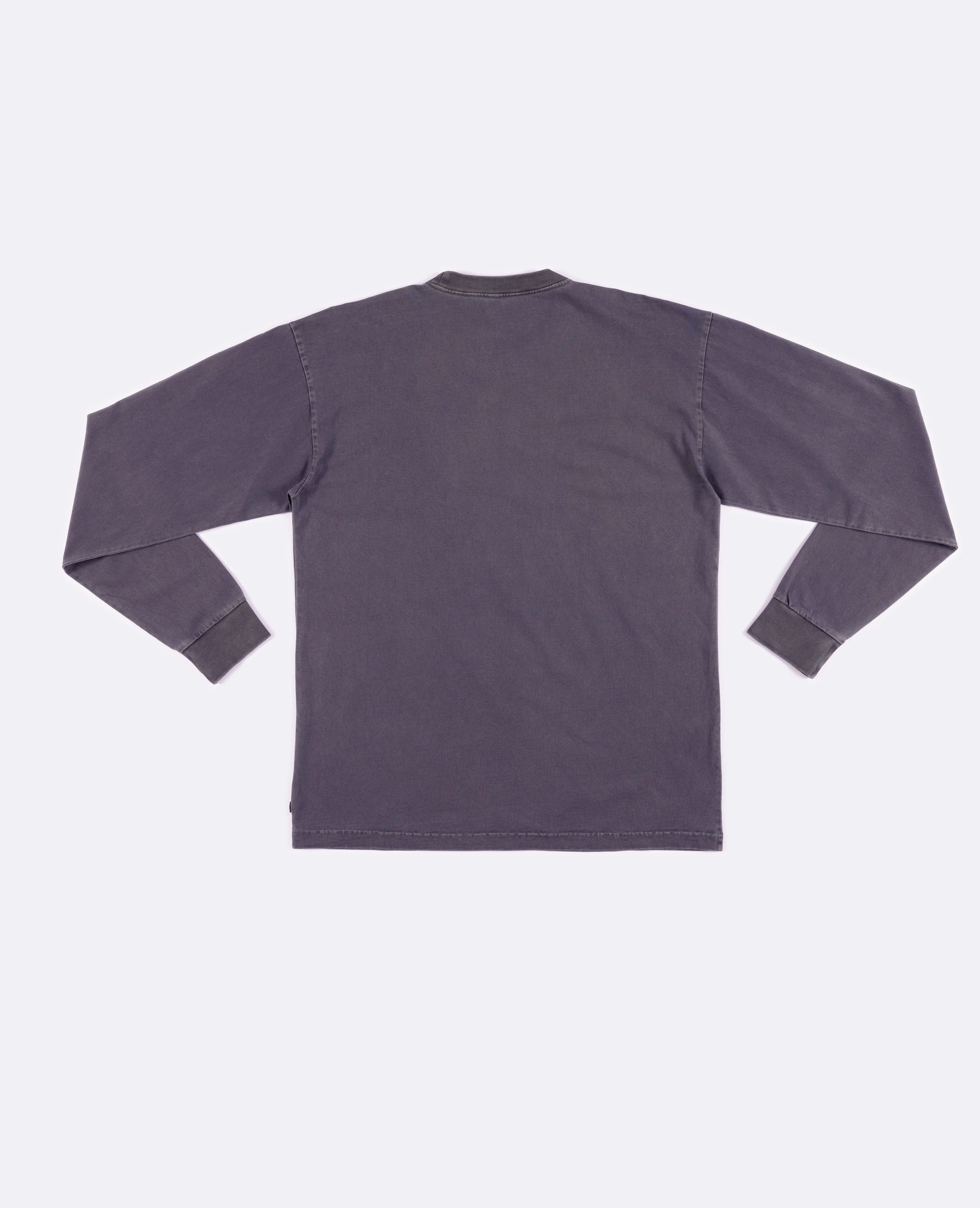 Basic Washed Pocket Longsleeve T-Shirt (Odyssey Gray) sold by Patta product image thumbnail 4