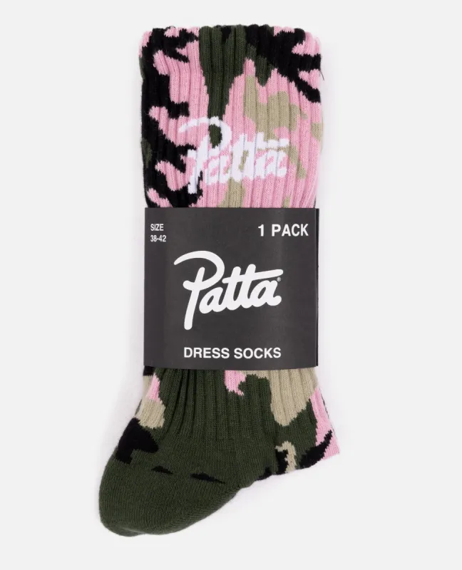 Patta Woodland Camo Socks (Multi/Woodland Camo) sold by Patta