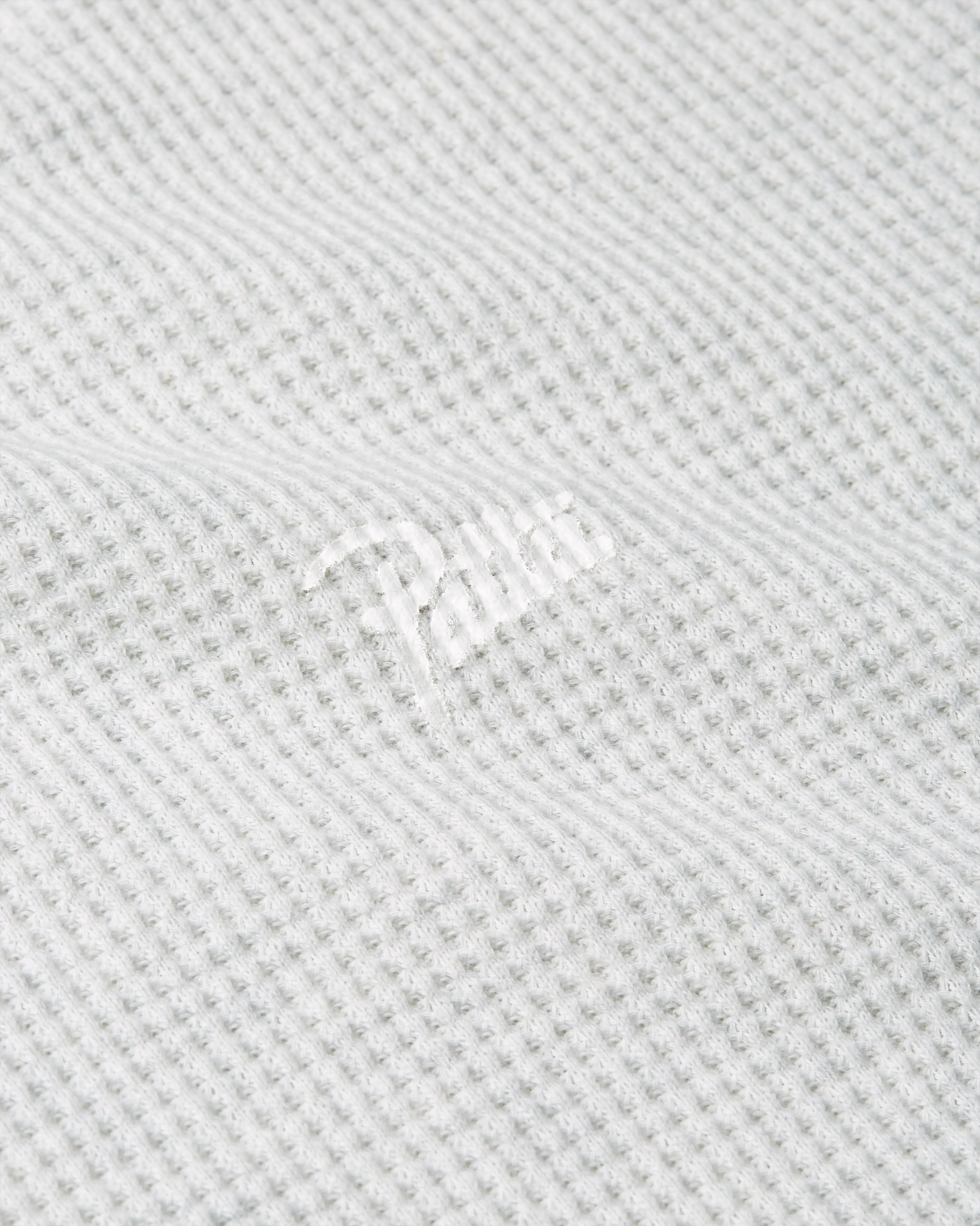 Patta Basic Waffle T-Shirt (Melange Grey) sold by Patta product image thumbnail 3