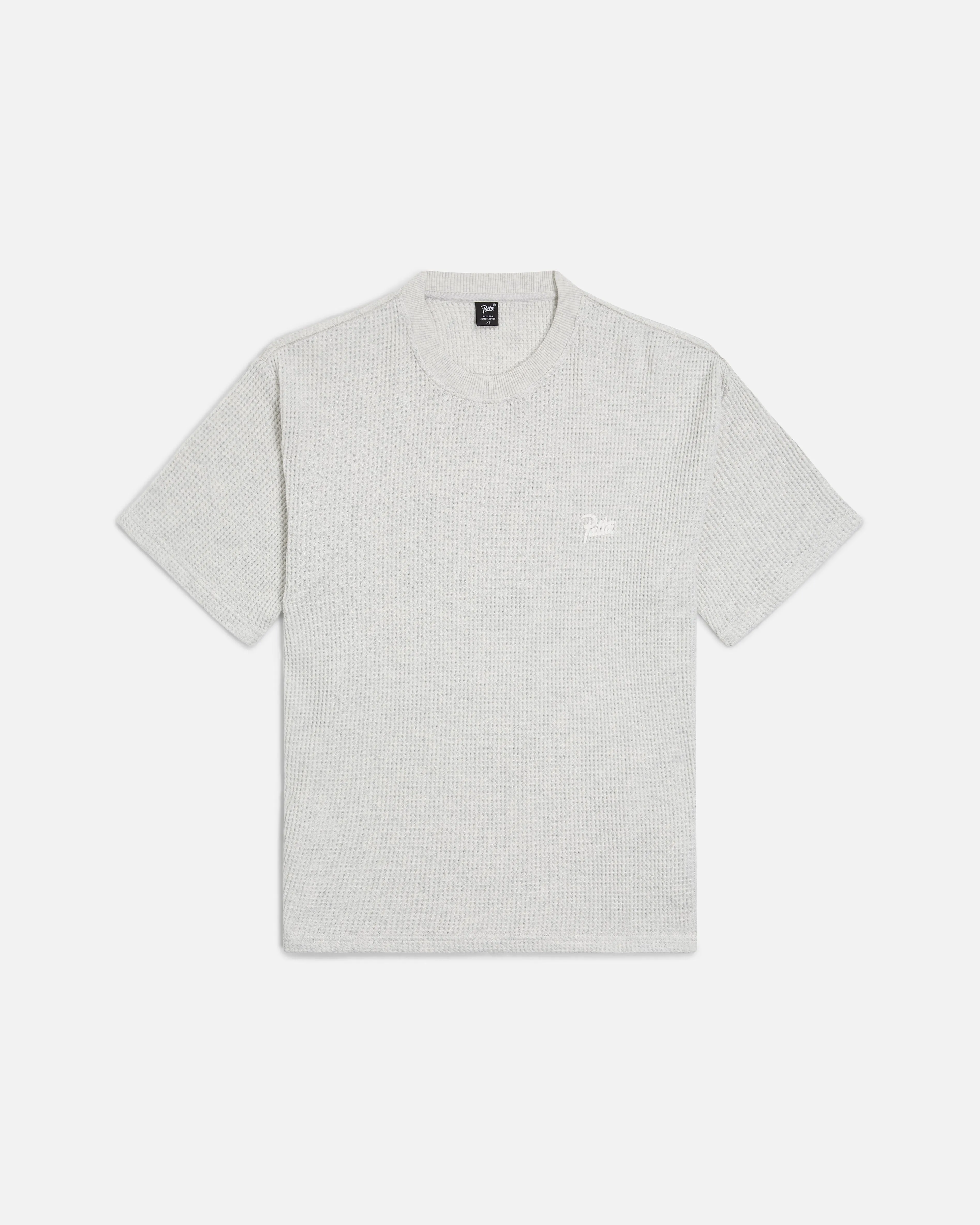 Patta Basic Waffle T-Shirt (Melange Grey) sold by Patta
