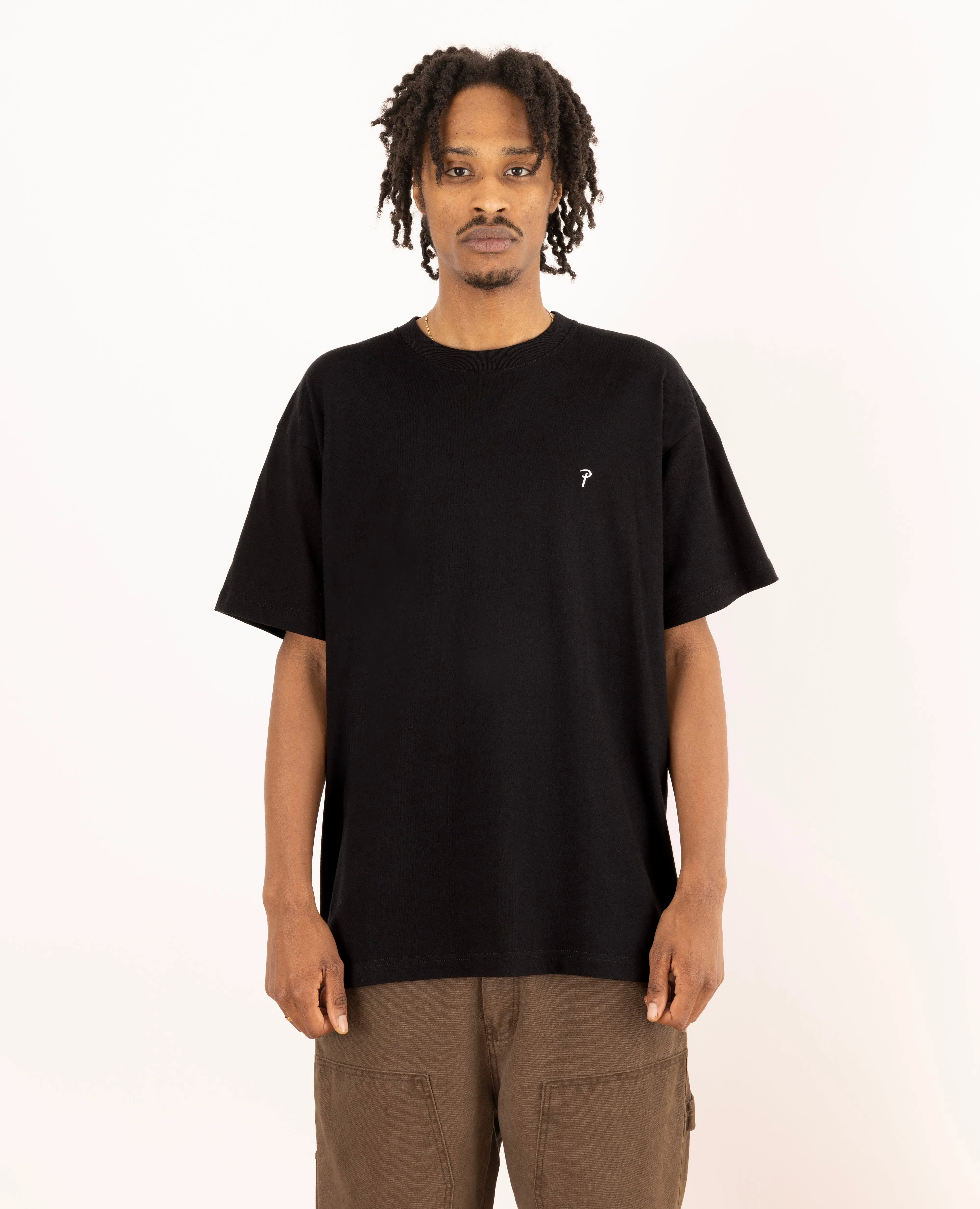 Patta Basic Script P T-Shirt (Black) sold by Patta product image thumbnail 2