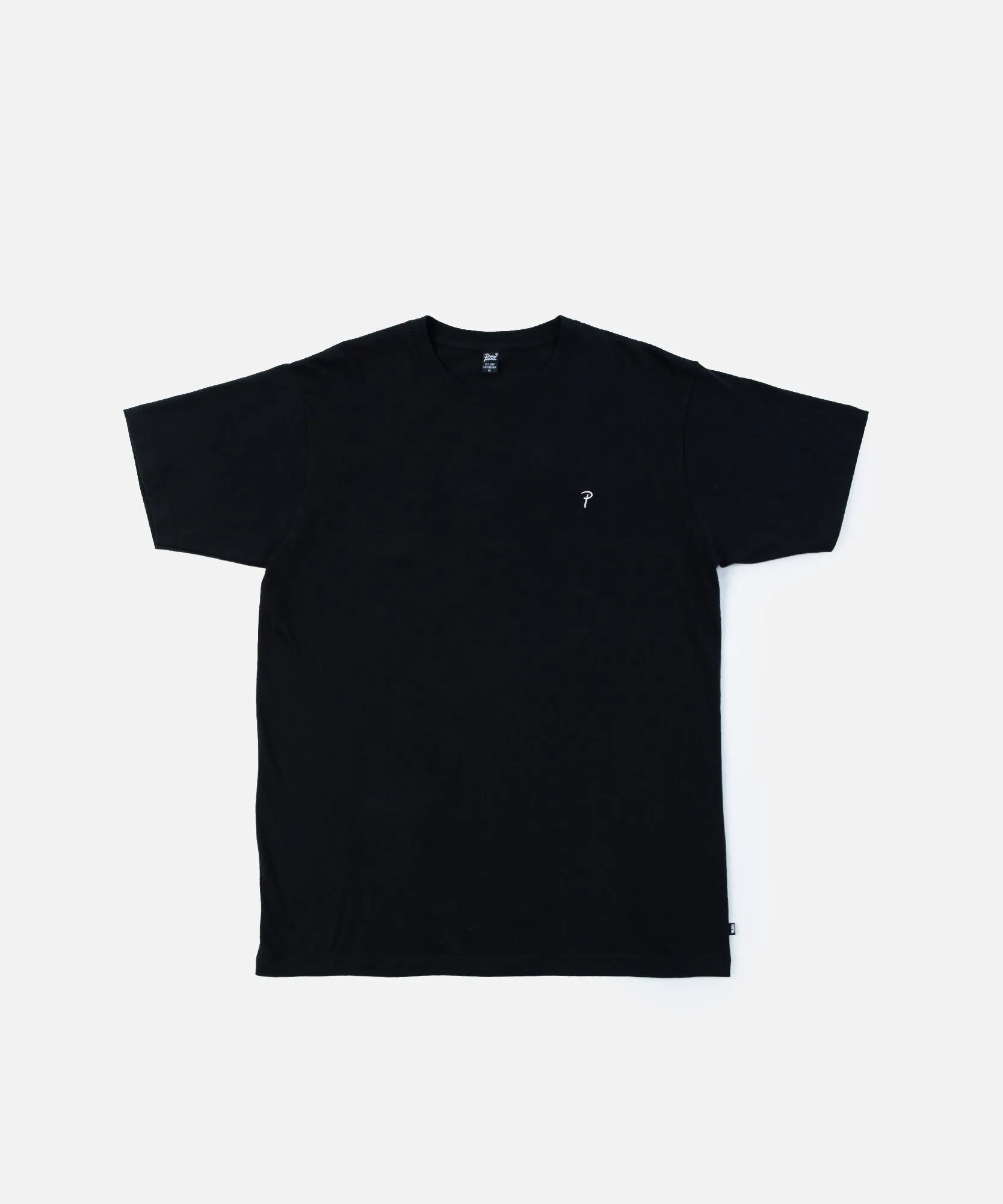 Patta Basic Script P T-Shirt (Black) sold by Patta