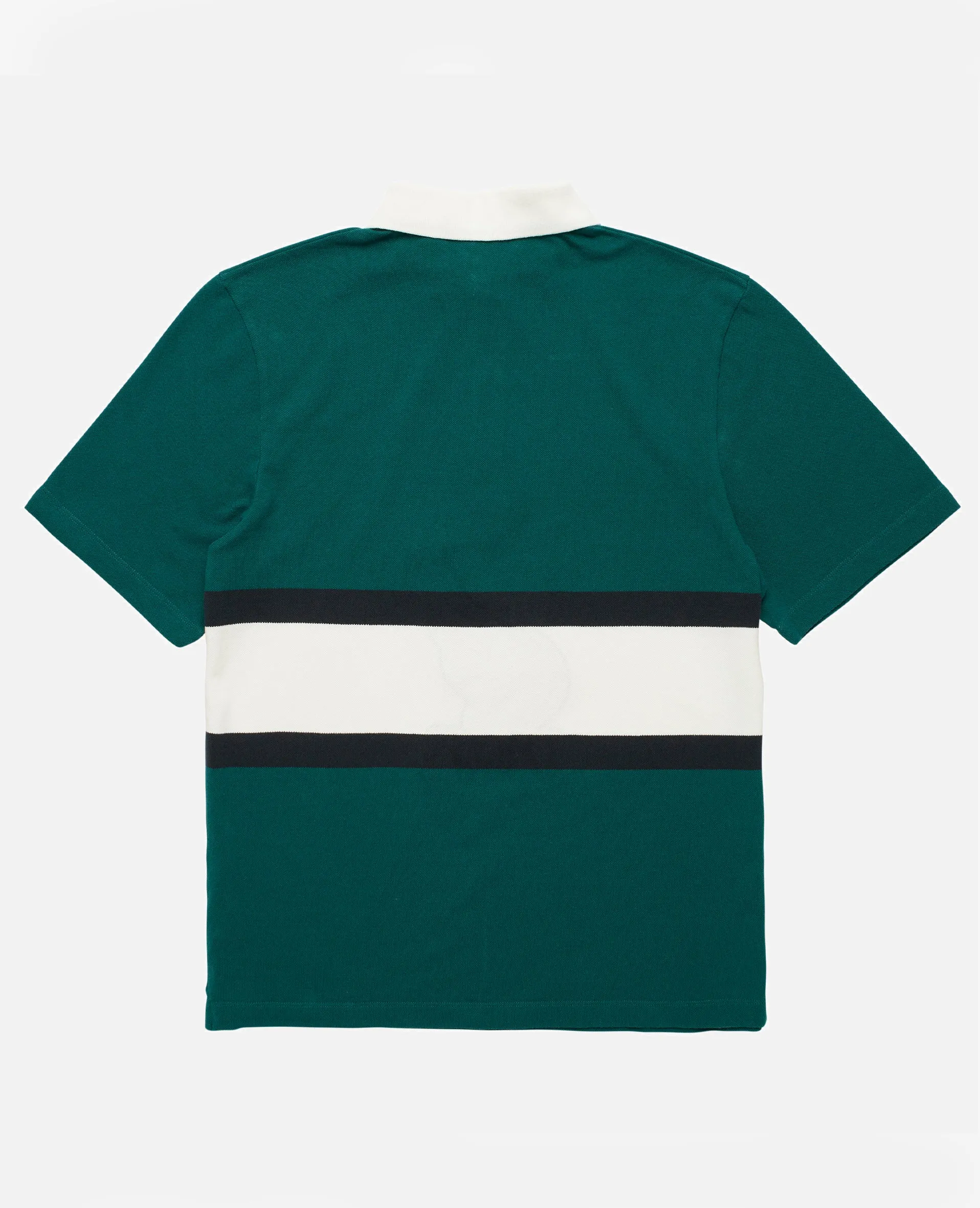 byParra Winged Logo Polo Shirt (Teal/Off White) sold by Patta product image thumbnail 3