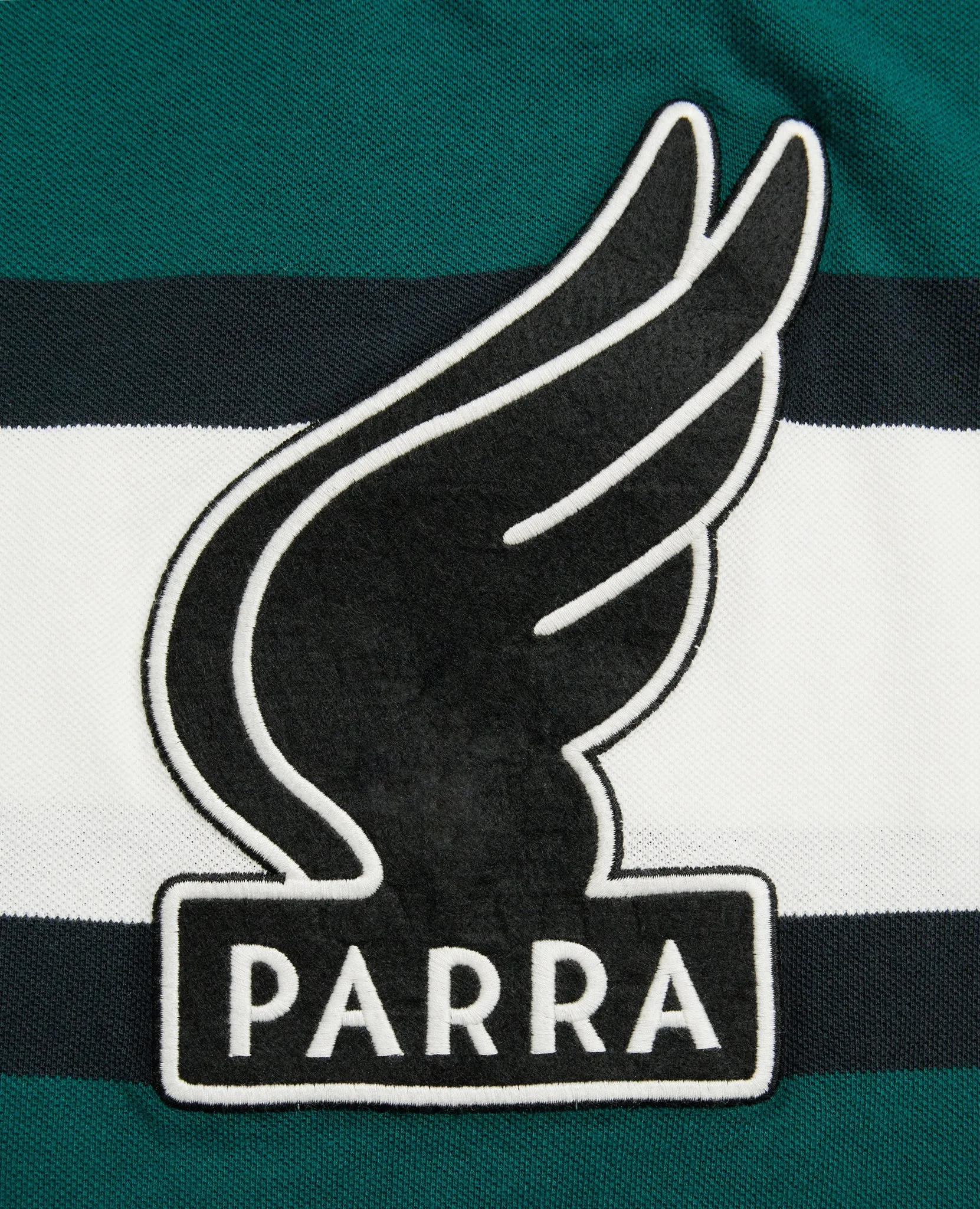 byParra Winged Logo Polo Shirt (Teal/Off White) sold by Patta product image thumbnail 2