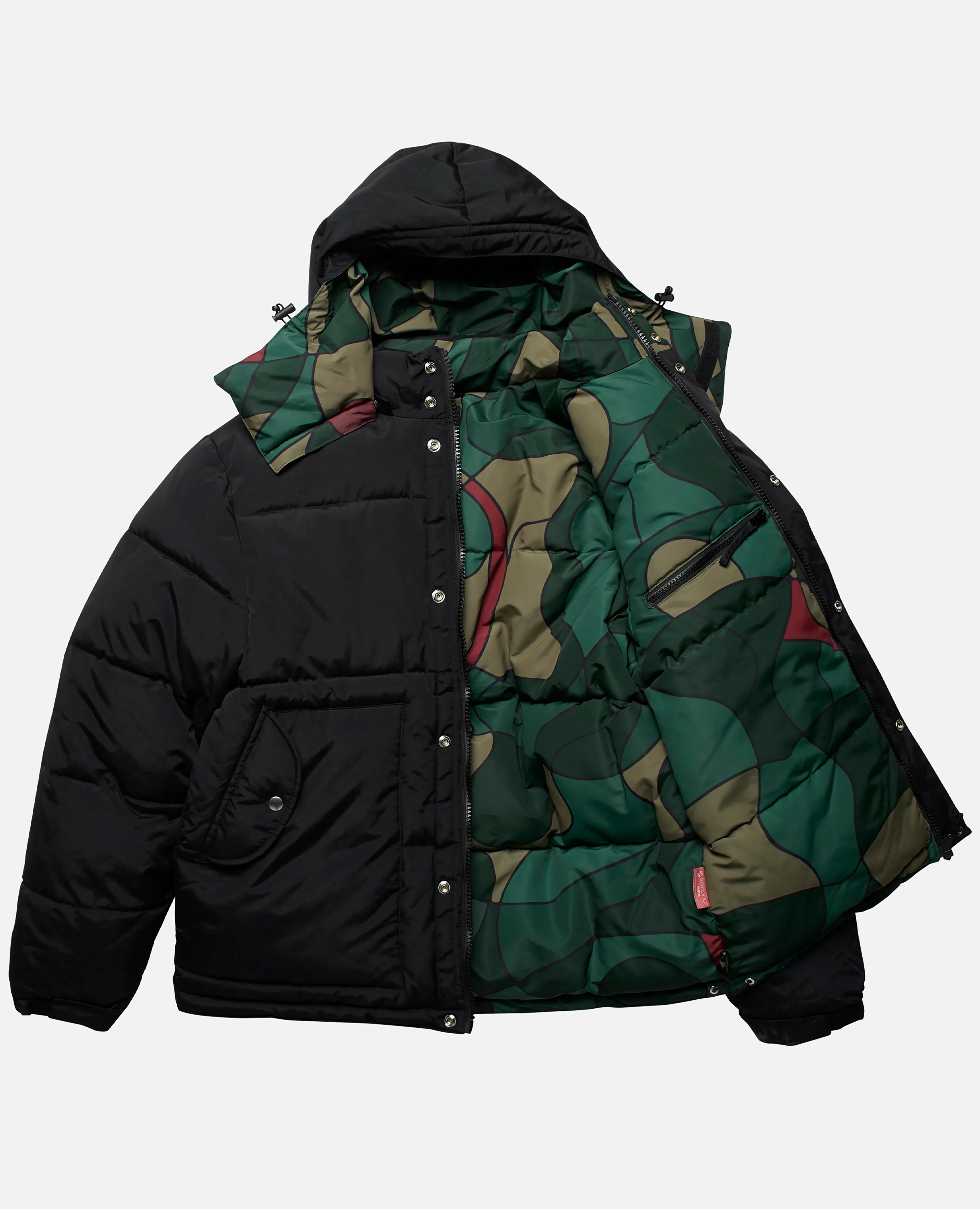 byParra Trees In Wind Puffer Jacket (Black) sold by Patta product image thumbnail 2