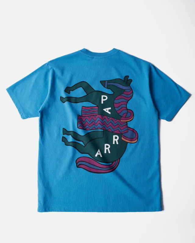 byParra Fancy Horse T-shirt (Azure Blue) sold by Patta