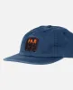 byParra Fast Food Logo 6 Panel Hat (Navy Blue) sold by Patta