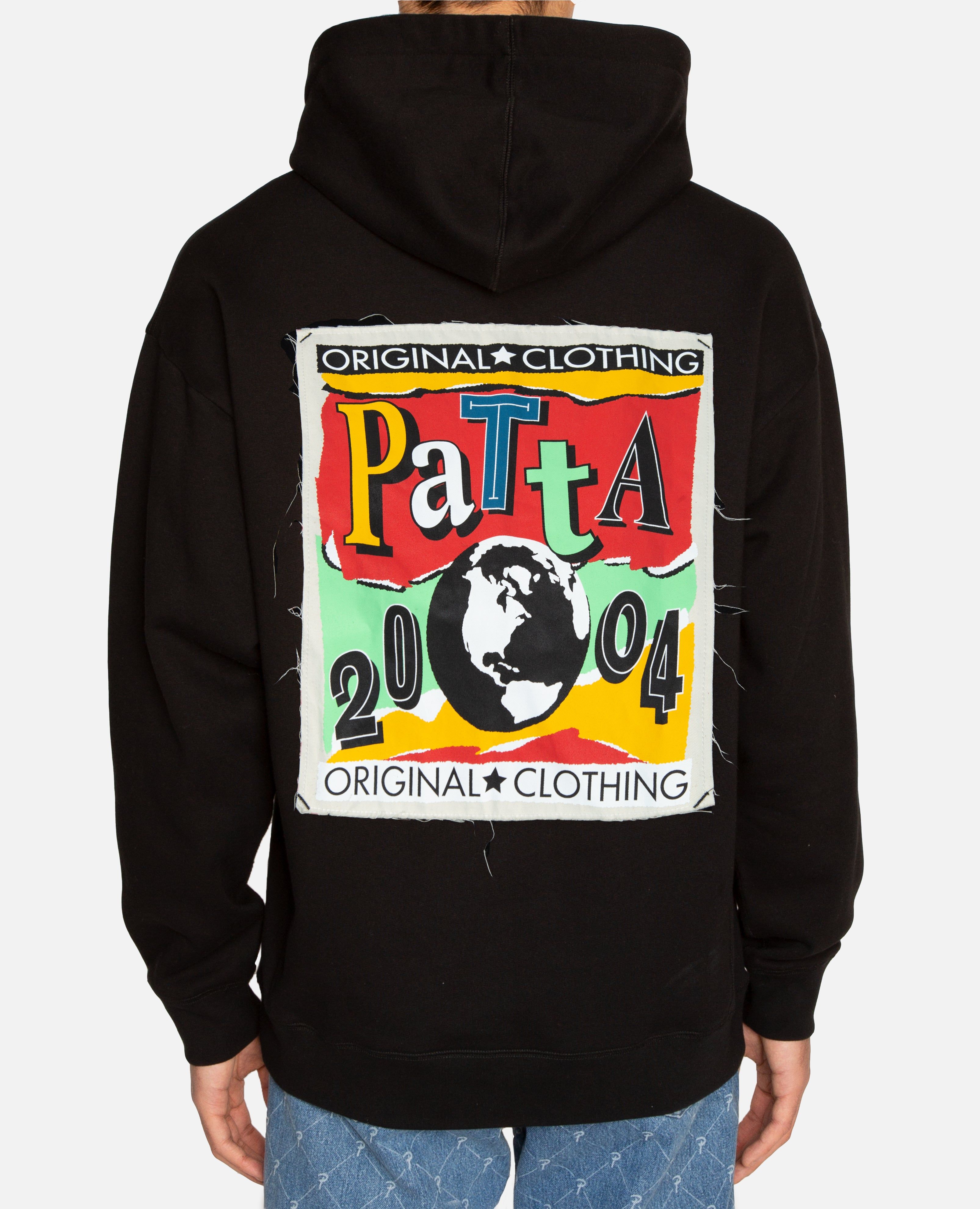 Patta Worldwide Patch Hooded Sweater (Black) sold by Patta product image thumbnail 2
