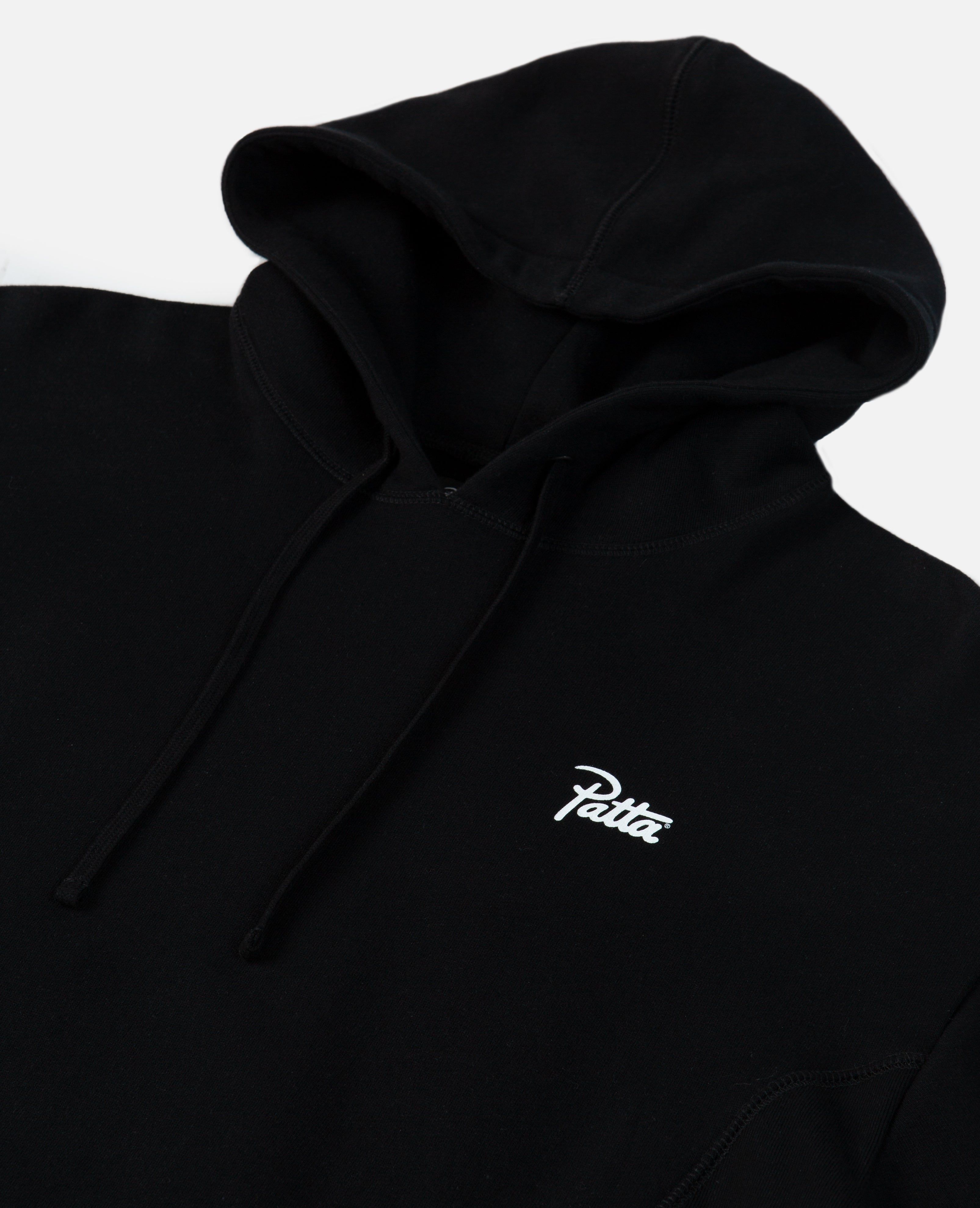 Patta Worldwide Patch Hooded Sweater (Black) sold by Patta product image thumbnail 3