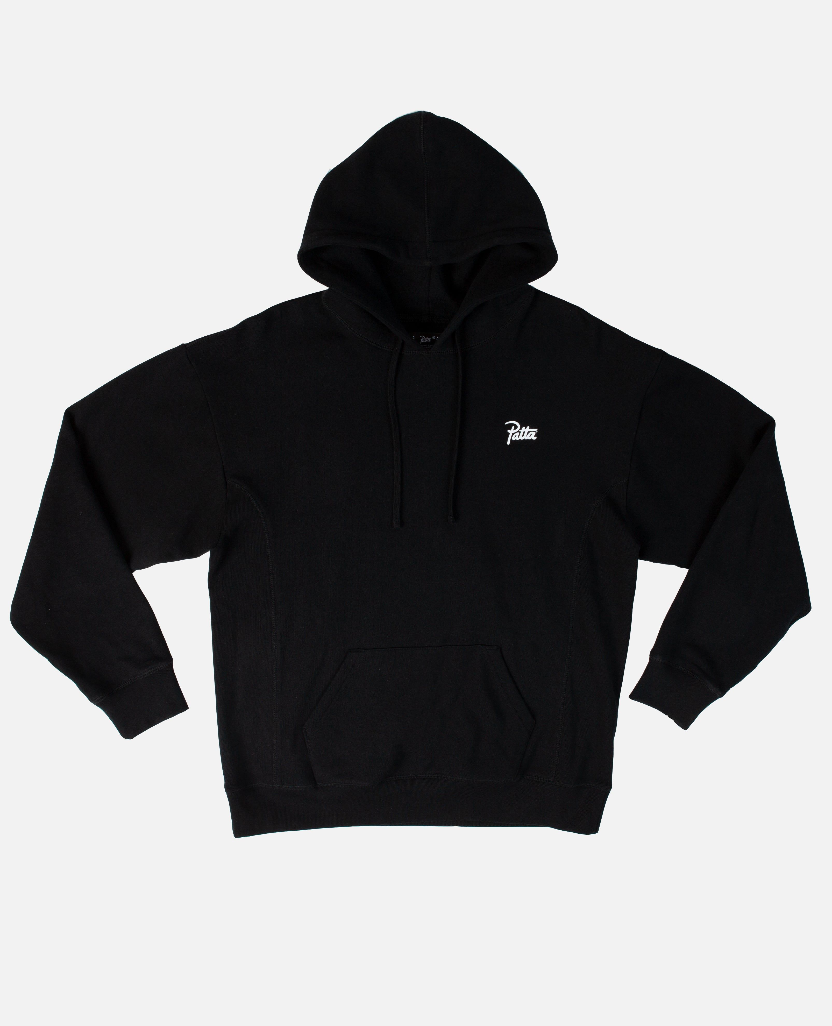 Patta Worldwide Patch Hooded Sweater (Black) sold by Patta product image thumbnail 5