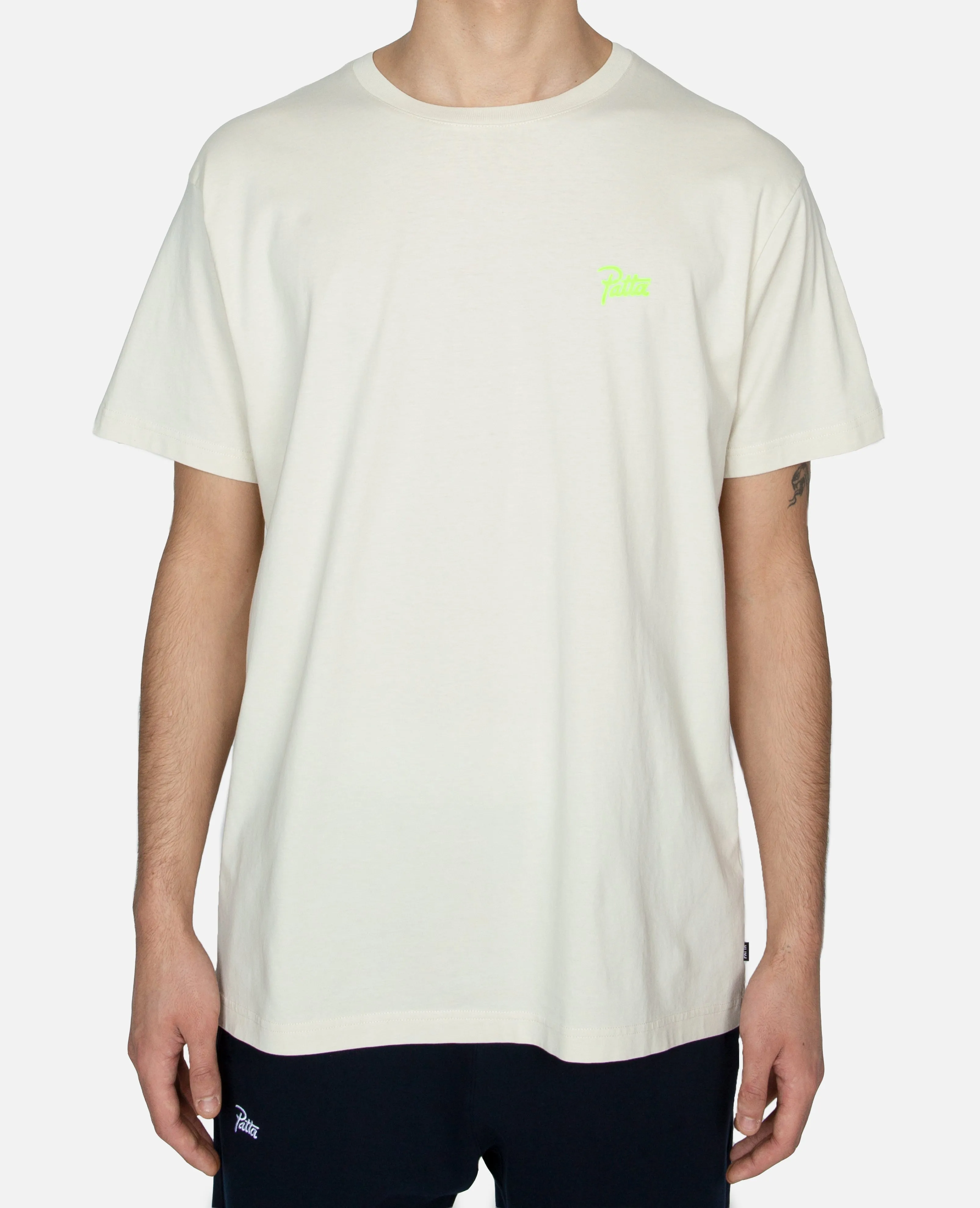 Patta Block Print Panther T-Shirt (Silver Birch) sold by Patta product image thumbnail 5