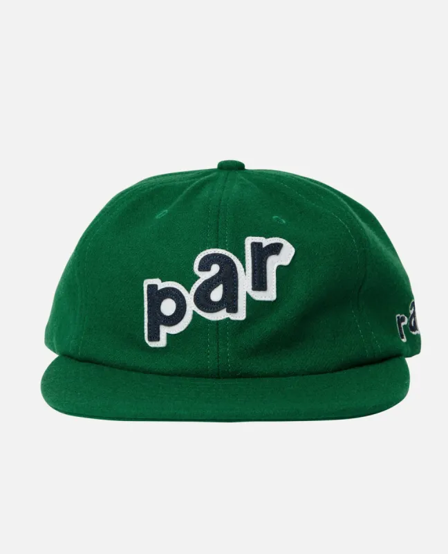 byParra Loudness 6 Panel Hat (Green) sold by Patta