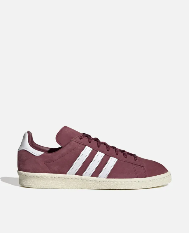 adidas Campus 80s (Collegiate Burgundy/Cloud White/Off White) sold by Patta