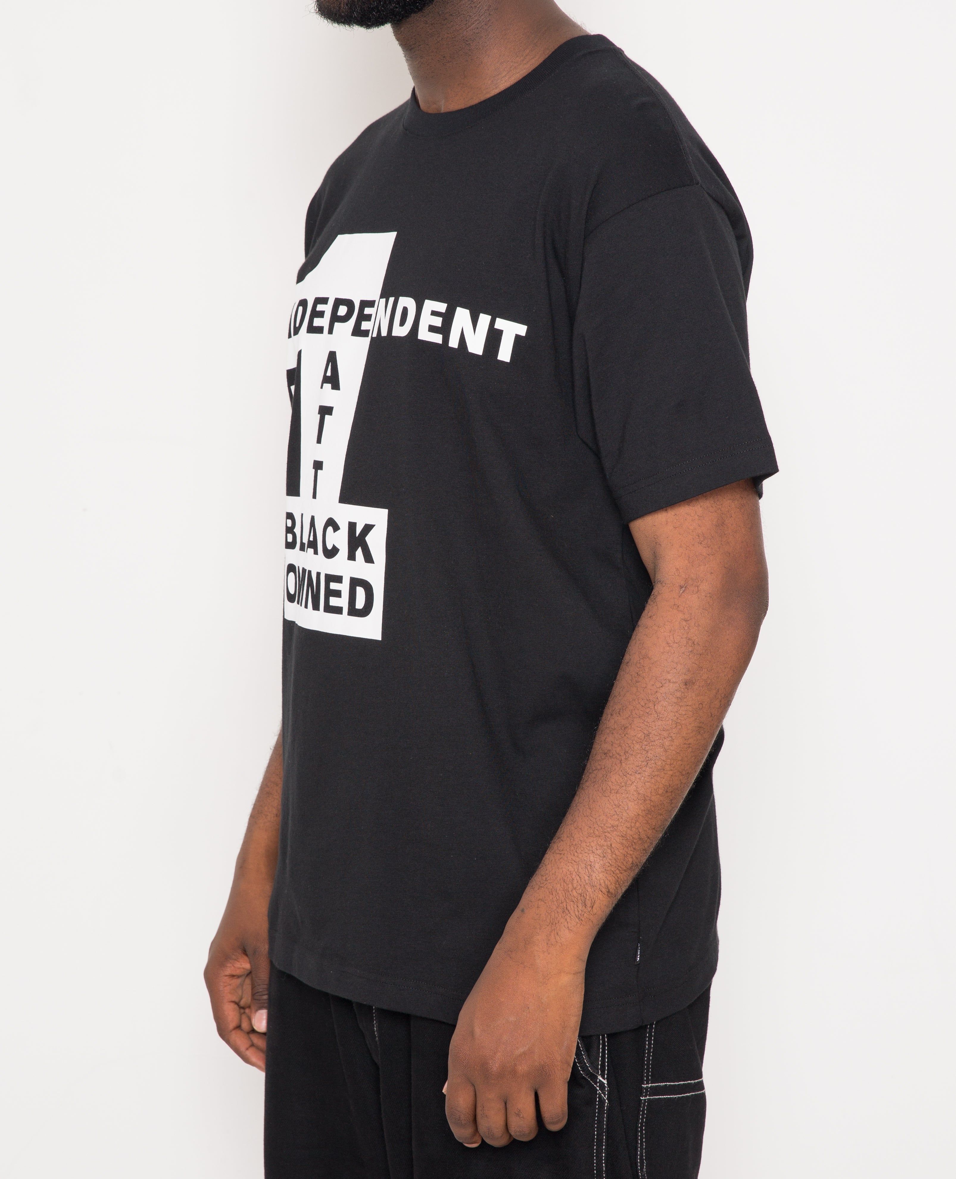 Patta Independent T-Shirt (Black) sold by Patta product image thumbnail 5