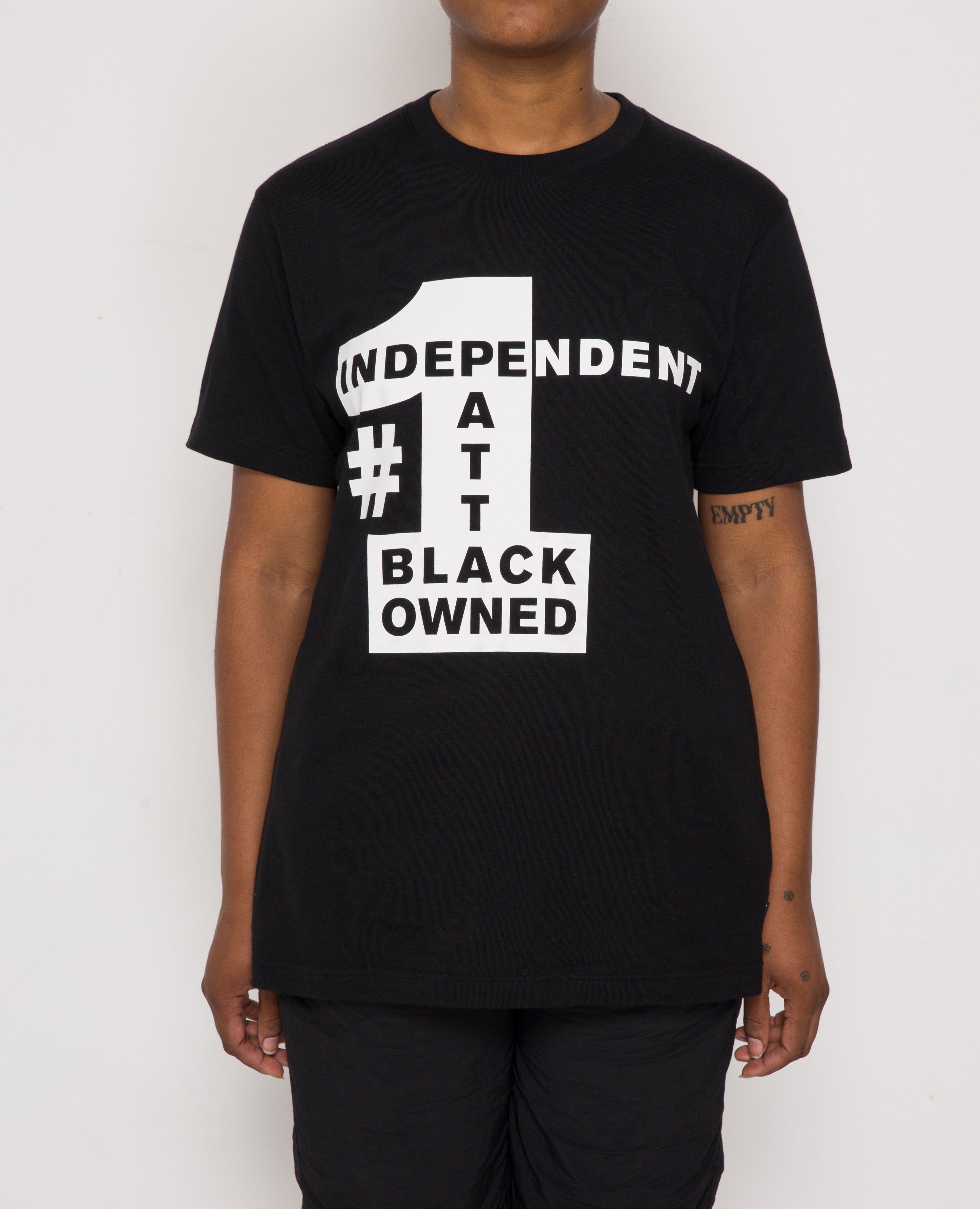 Patta Independent T-Shirt (Black) sold by Patta product image thumbnail 9