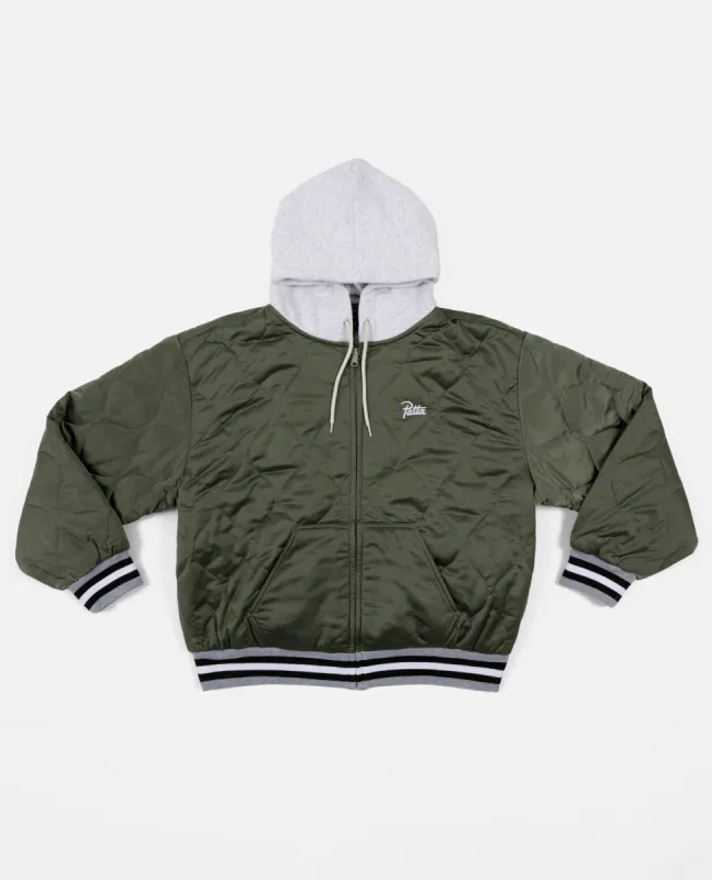 Patta Hooded Bomber Jacket (Beetle) sold by Patta