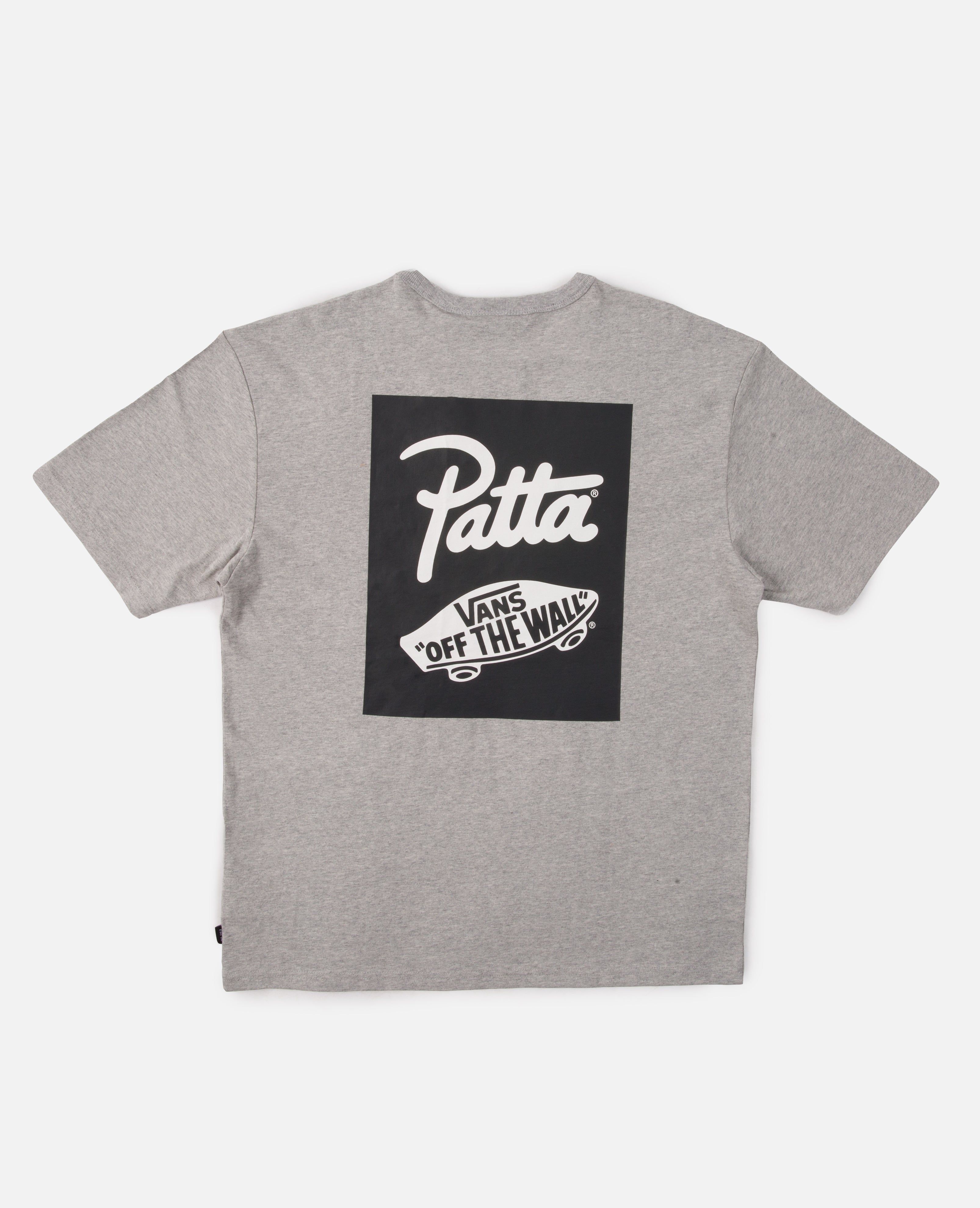Patta x Vans Vault Logo T-Shirt (Athletic Heather) sold by Patta product image thumbnail 9
