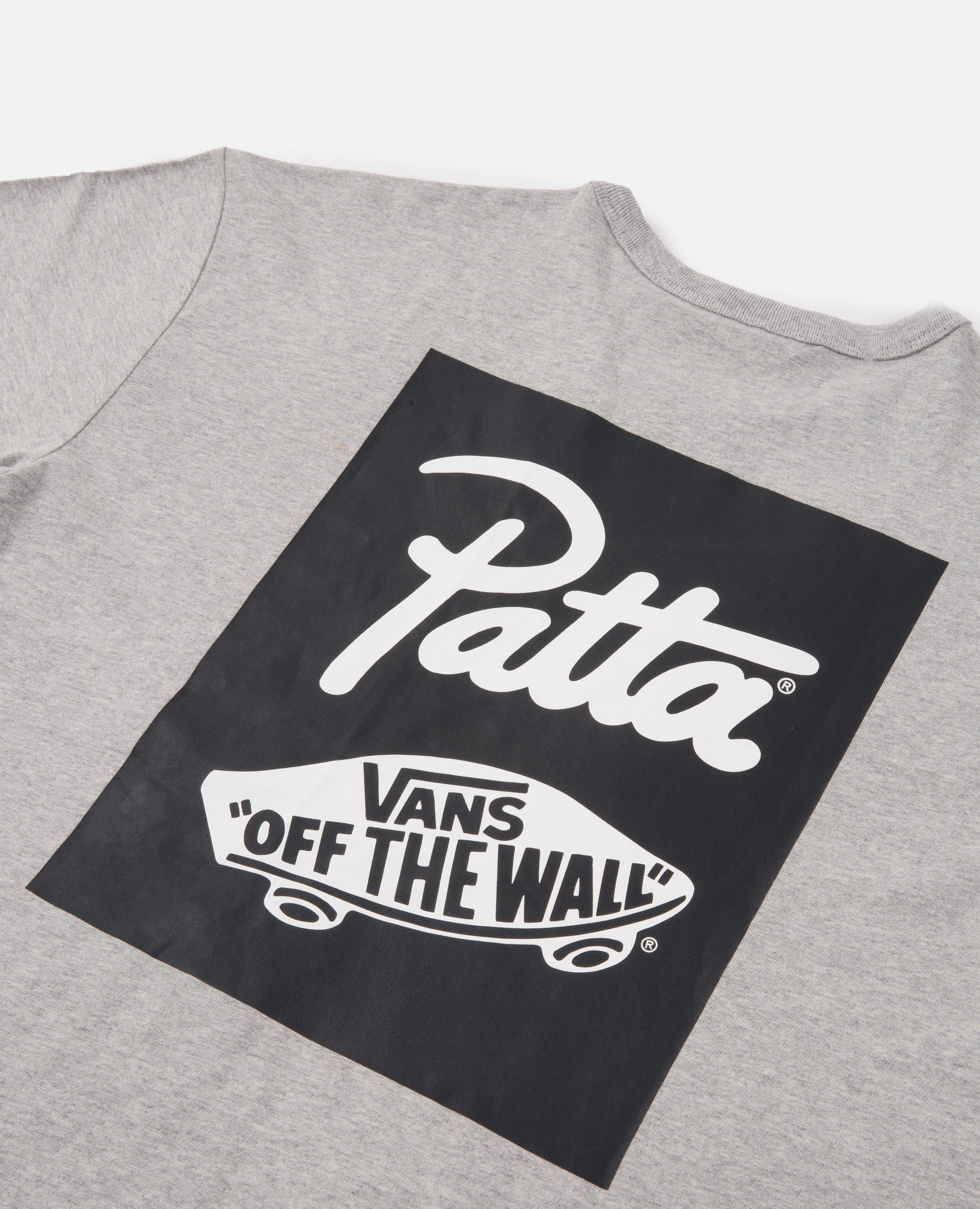 Patta x Vans Vault Logo T-Shirt (Athletic Heather) sold by Patta product image thumbnail 7