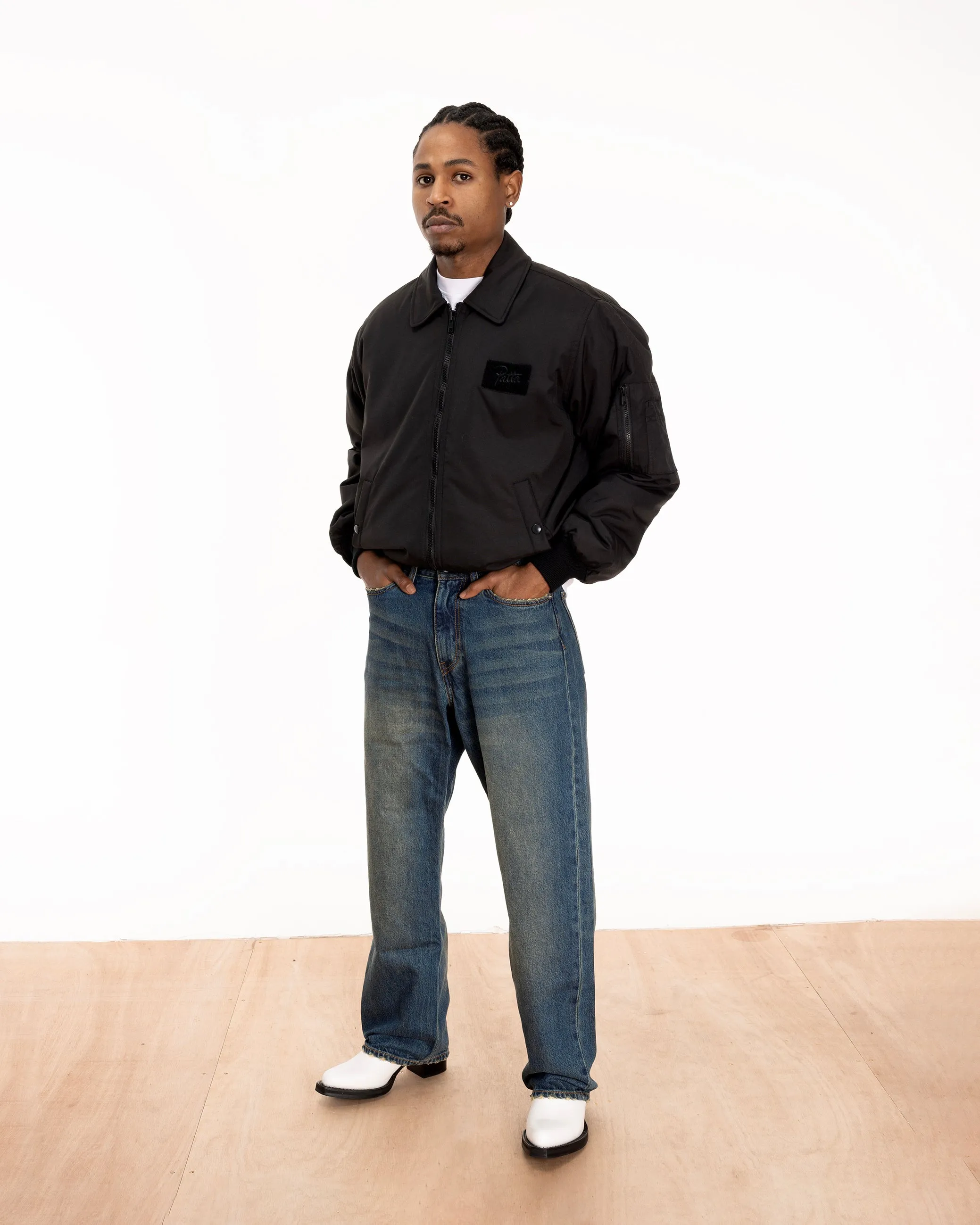 Patta Whiskers Denim Pants (Vintage Blue) sold by Patta product image thumbnail 2