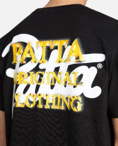 Patta Gold Logo T-Shirt (Black) sold by Patta