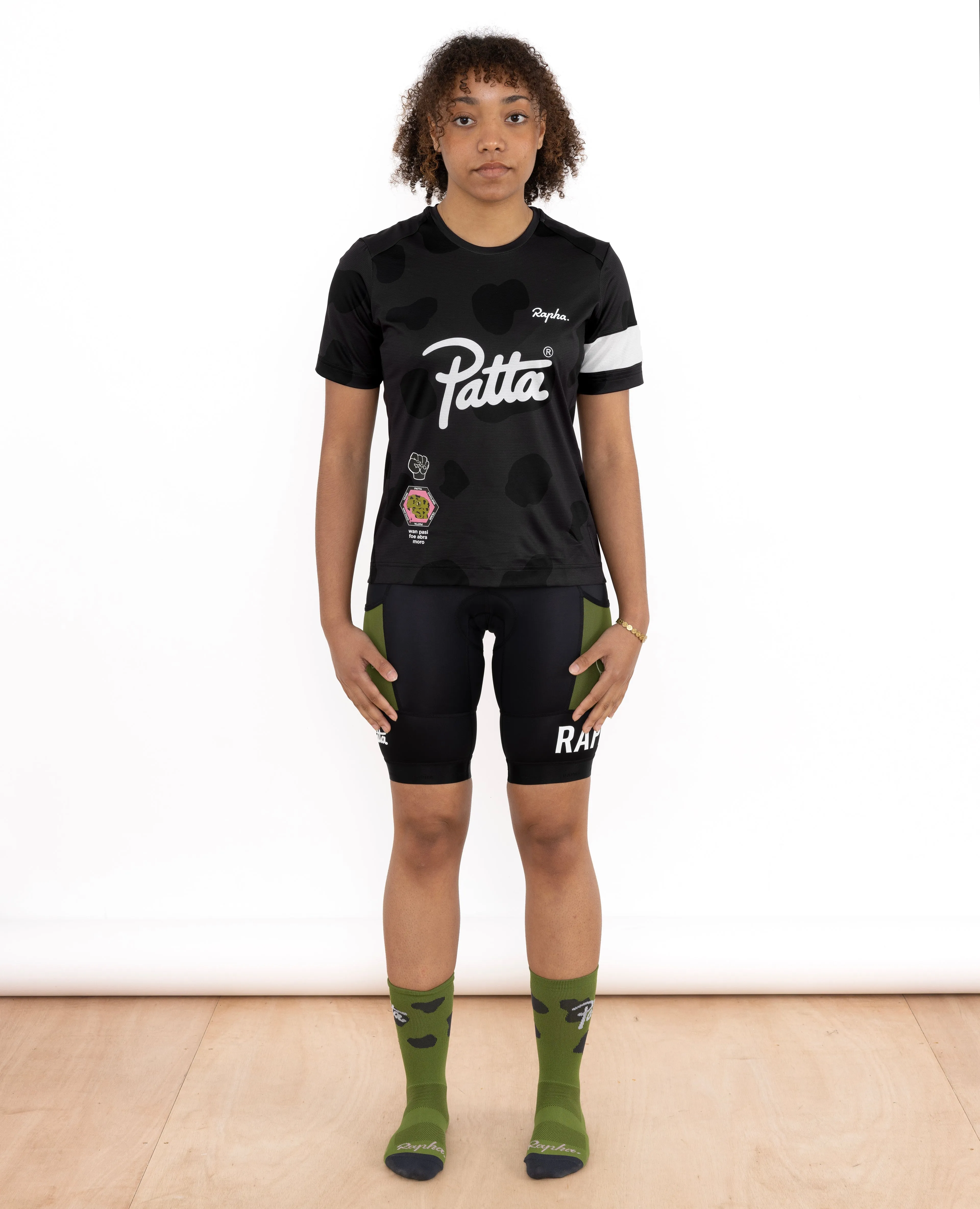 新品 Rapha + Patta 特別限定版 コットン Tシャツ Lサイズ CEE01XX_MOL_RaphaxPatta-Cotton