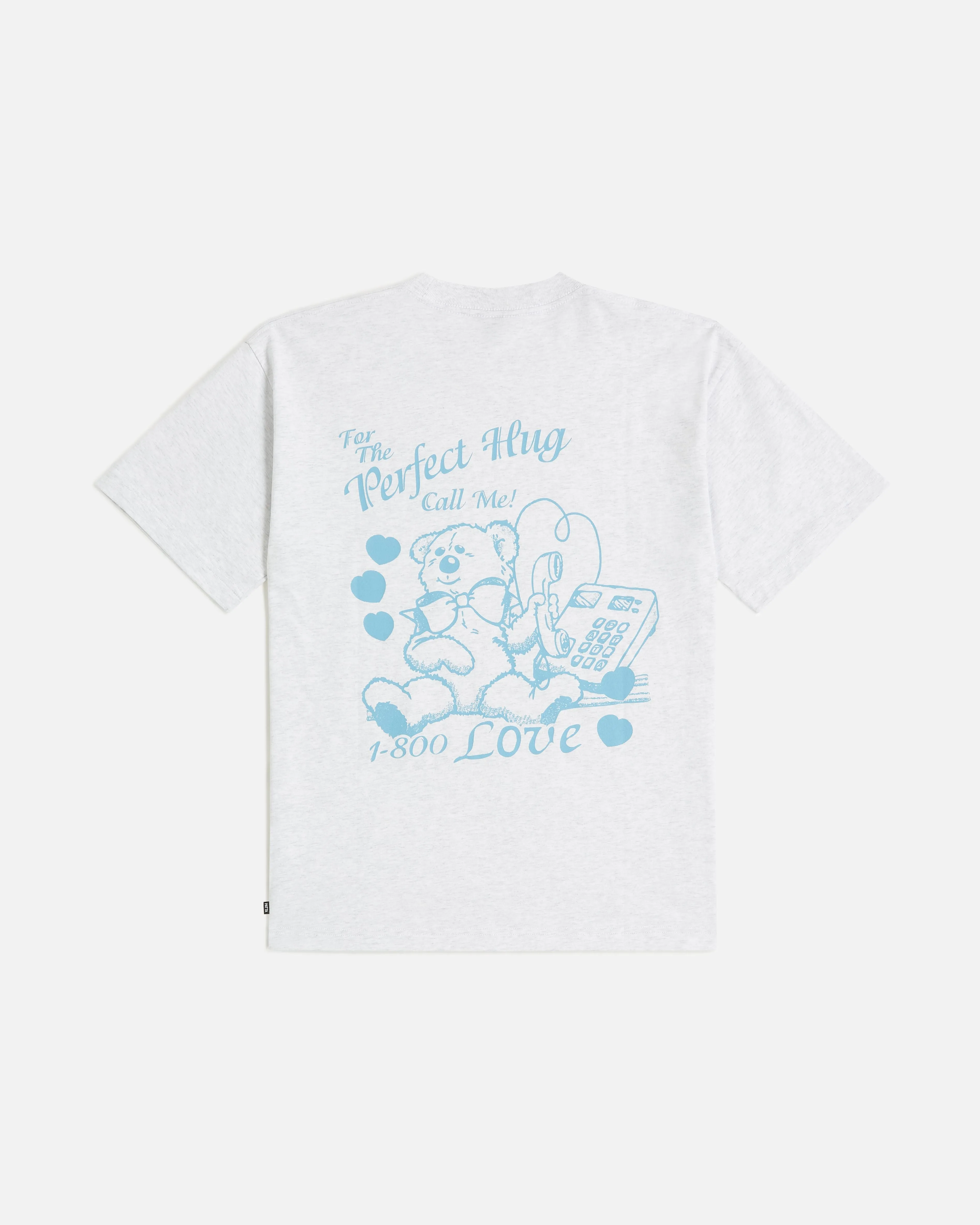 Patta Perfect Hug T-Shirt (Light Grey Melange) sold by Patta