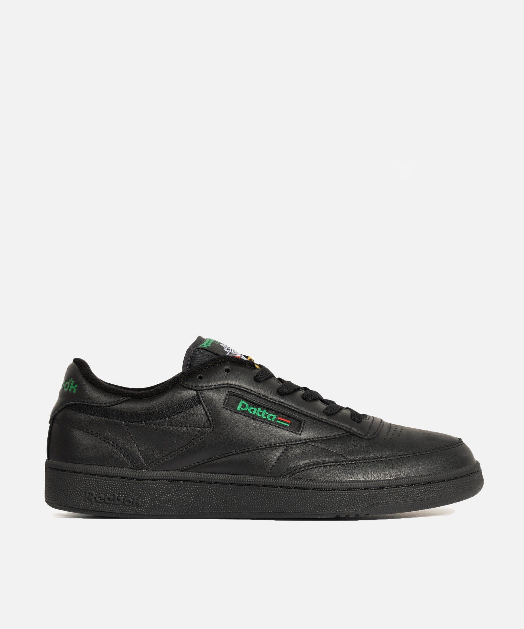 Patta x Reebok Club C 85 Black Parallel