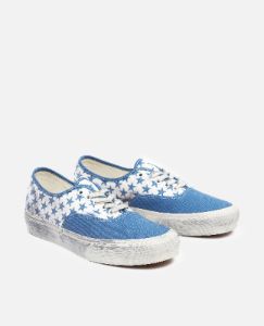 Vans UA Authentic VLT LX x Bianca Chandon (Stressed Navy/White) sold by Patta