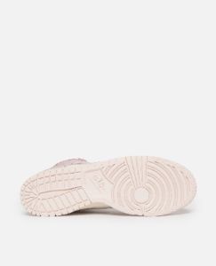 Nike Dunk High 85 (Summit White/Barely Rose-University Red) sold by Patta