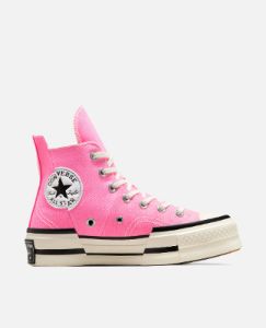 Converse Chuck 70 Plus HI Oops! (Pink/Egret/Black) sold by Patta