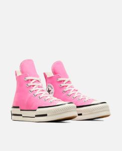 Converse Chuck 70 Plus HI Oops! (Pink/Egret/Black) sold by Patta