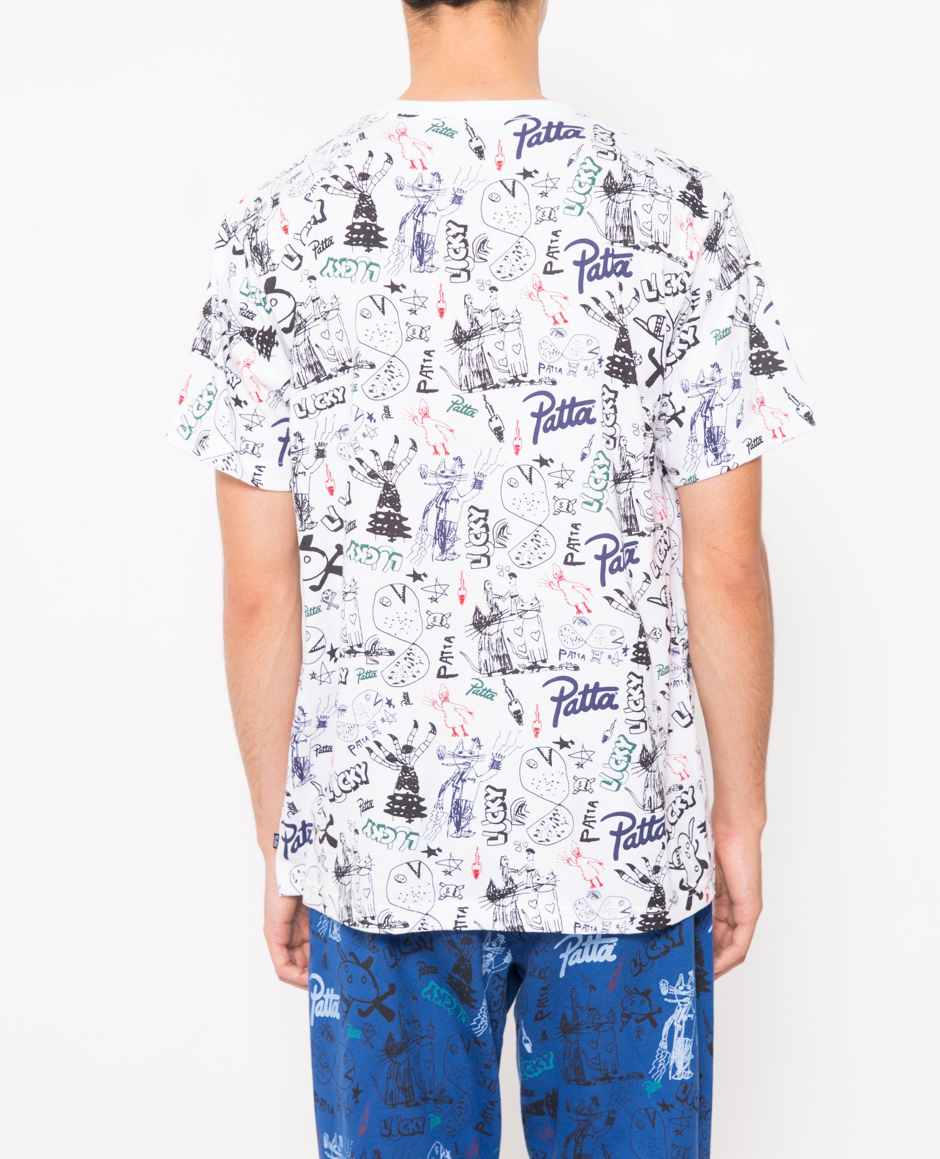 Patta Father & Son T-Shirt (White/Multi) sold by Patta product image thumbnail 6