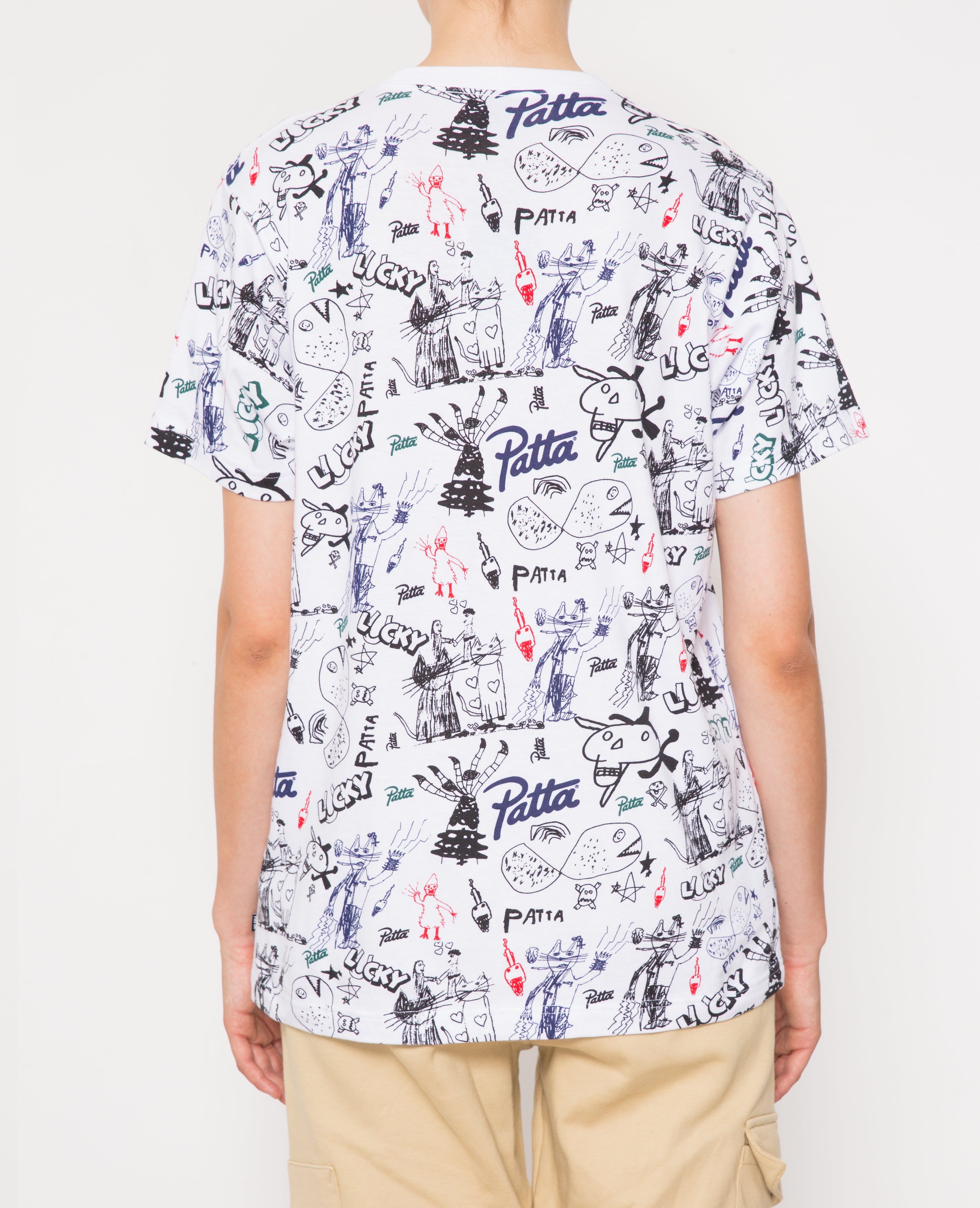 Patta Father & Son T-Shirt (White/Multi) sold by Patta product image thumbnail 10