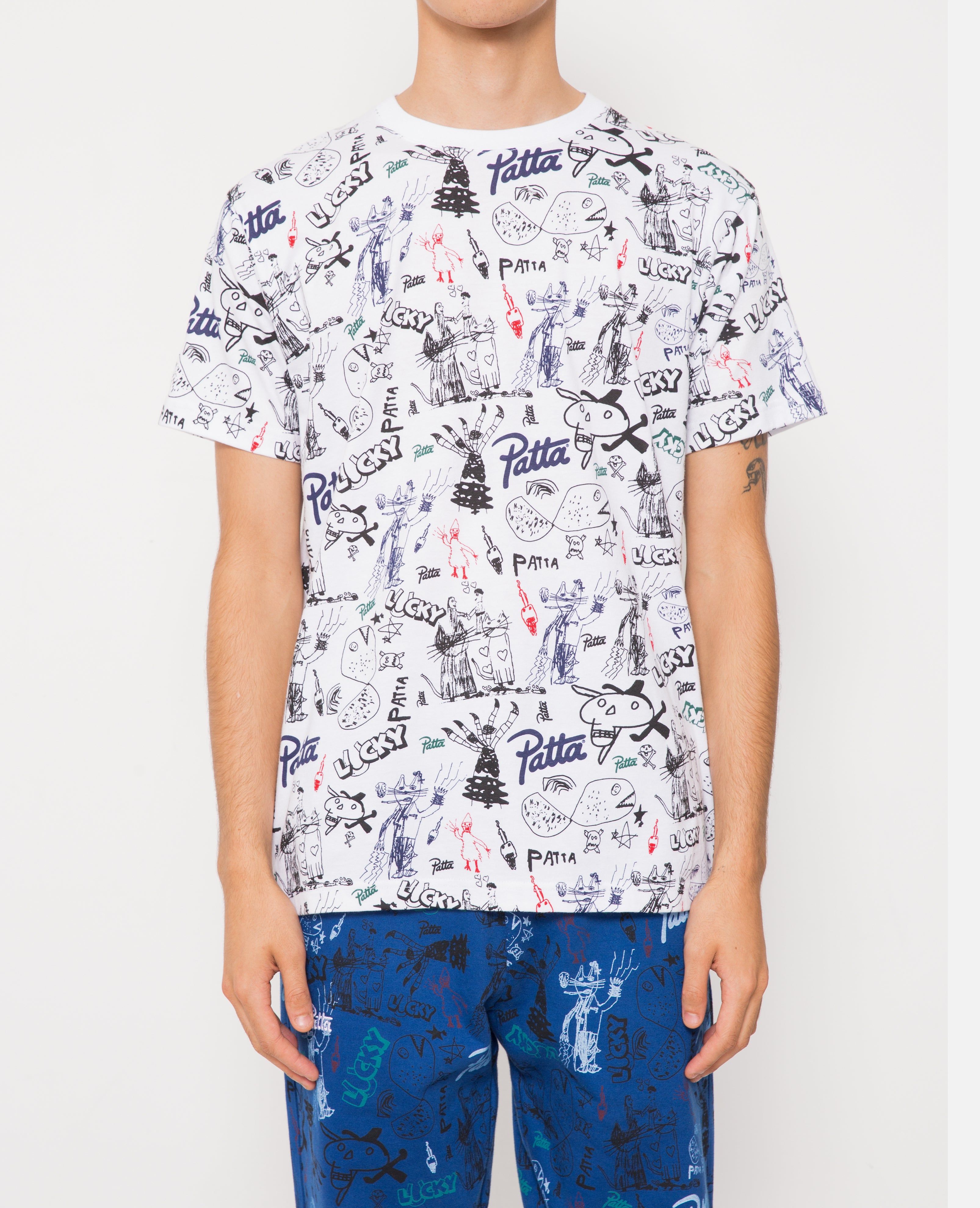 Patta Father & Son T-Shirt (White/Multi) sold by Patta product image thumbnail 2