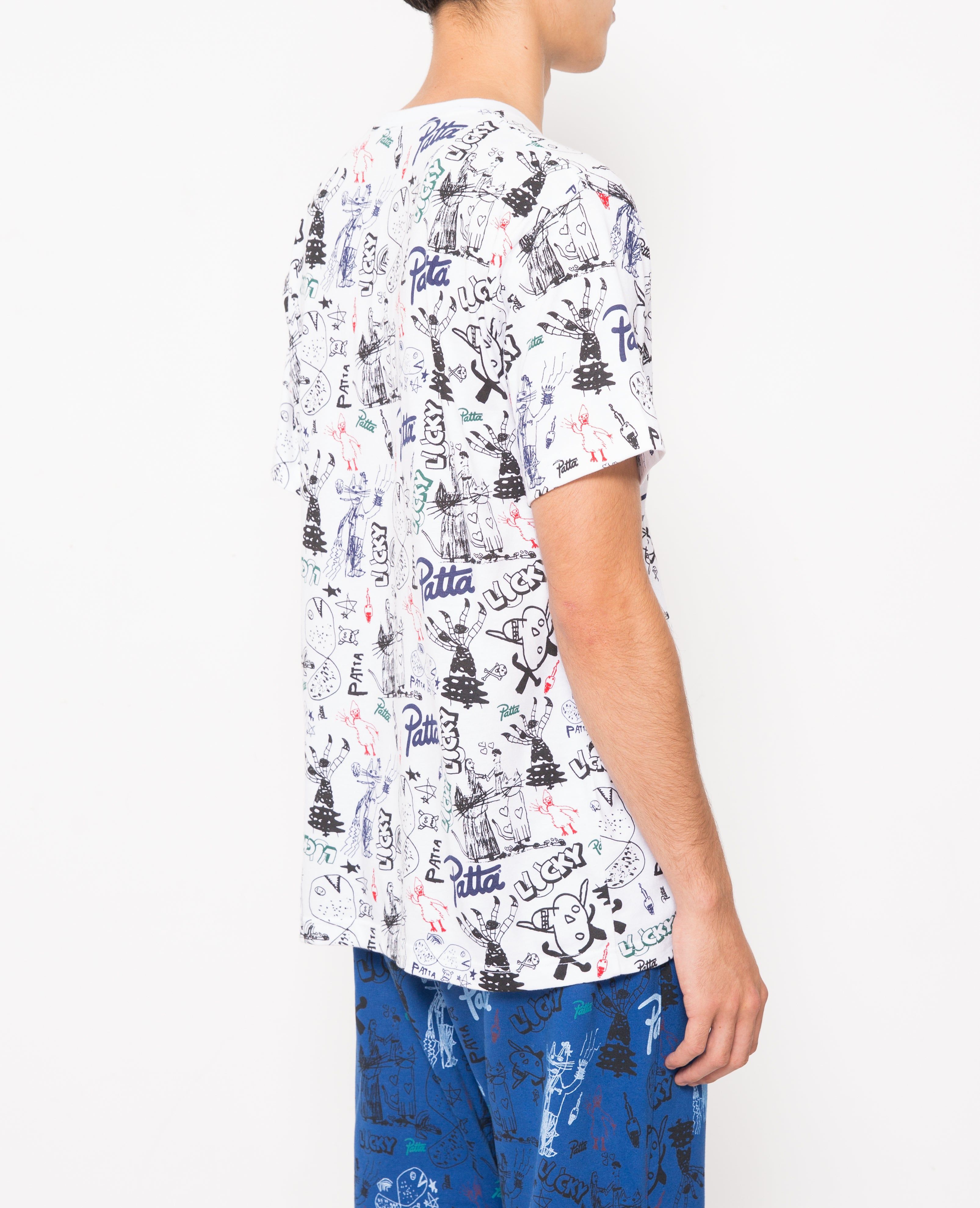 Patta Father & Son T-Shirt (White/Multi) sold by Patta product image thumbnail 5