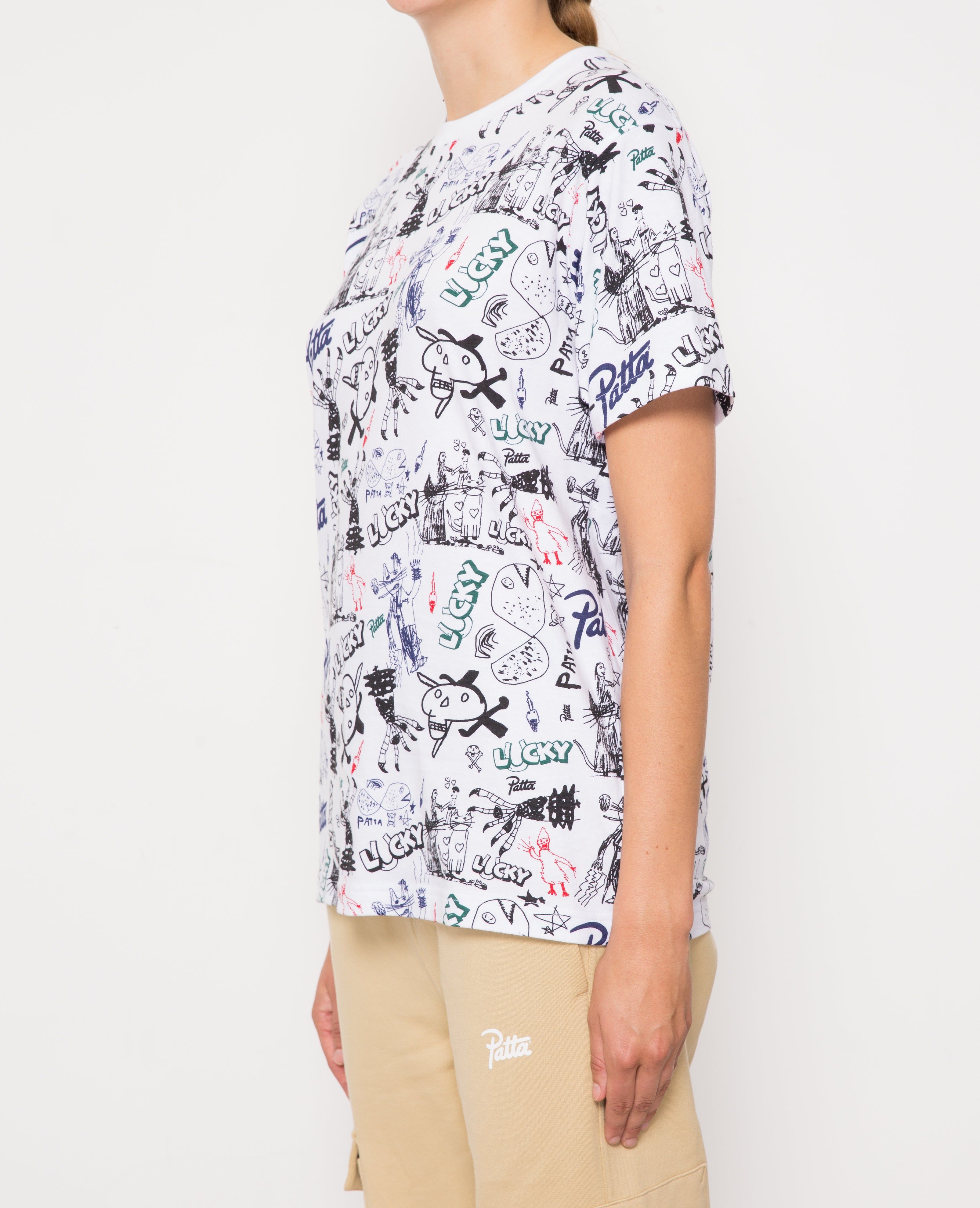 Patta Father & Son T-Shirt (White/Multi) sold by Patta product image thumbnail 9