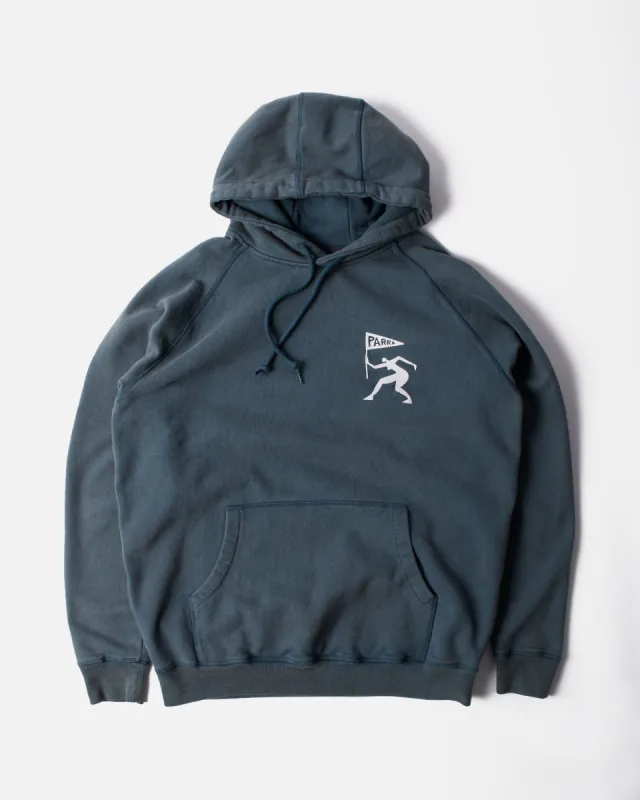 byParra Neurotic Mini Flag Hooded Sweatshirt sold by Patta