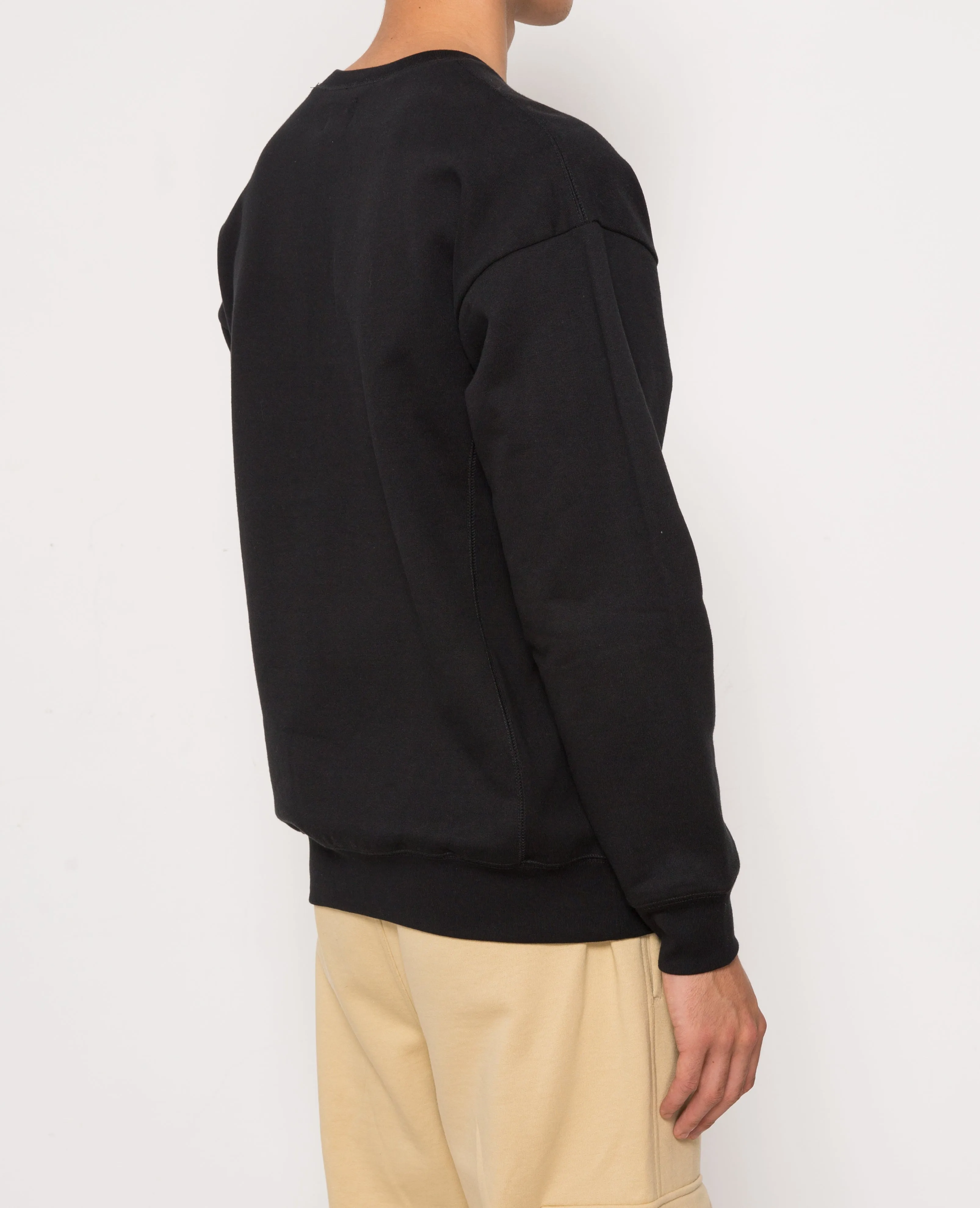 Patta Basic Crewneck Sweater (Black) sold by Patta product image thumbnail 5