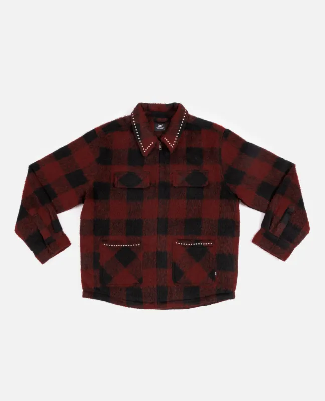 Patta Check Car Coat (Multi/Biking Red) sold by Patta