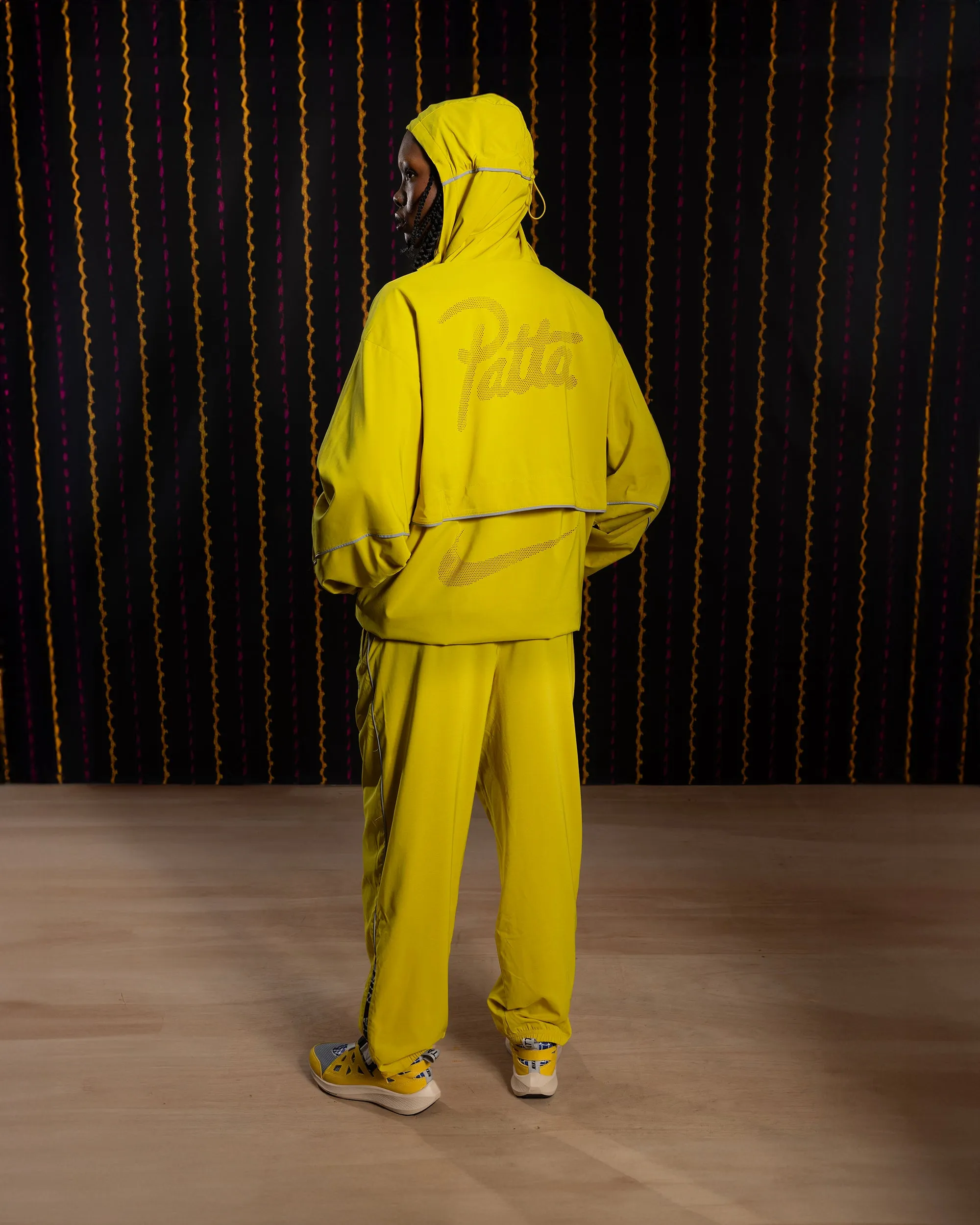 Nike x Patta Running Team Hooded Track Jacket (Saffron Quartz) sold by Patta product image thumbnail 5