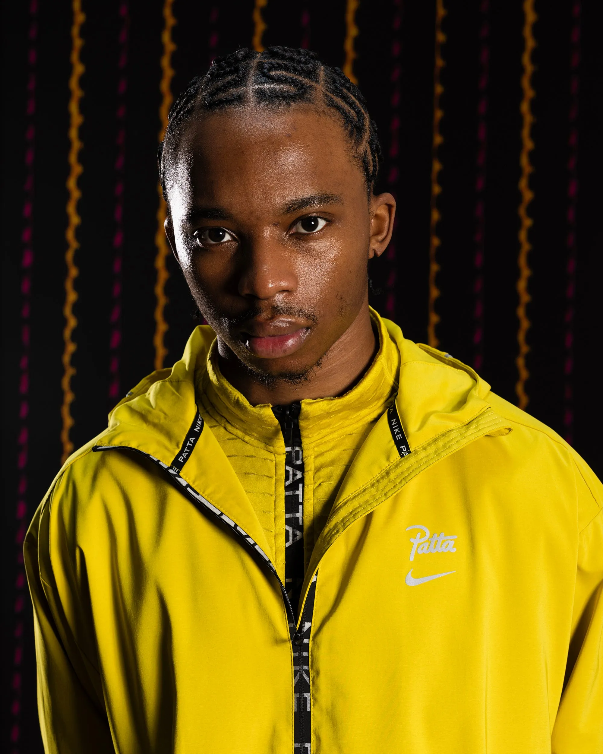Nike x Patta Running Team Hooded Track Jacket (Saffron Quartz) sold by Patta product image thumbnail 3