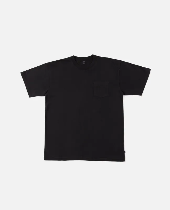 Patta Basic Washed Pocket  T-Shirt (Black) sold by Patta