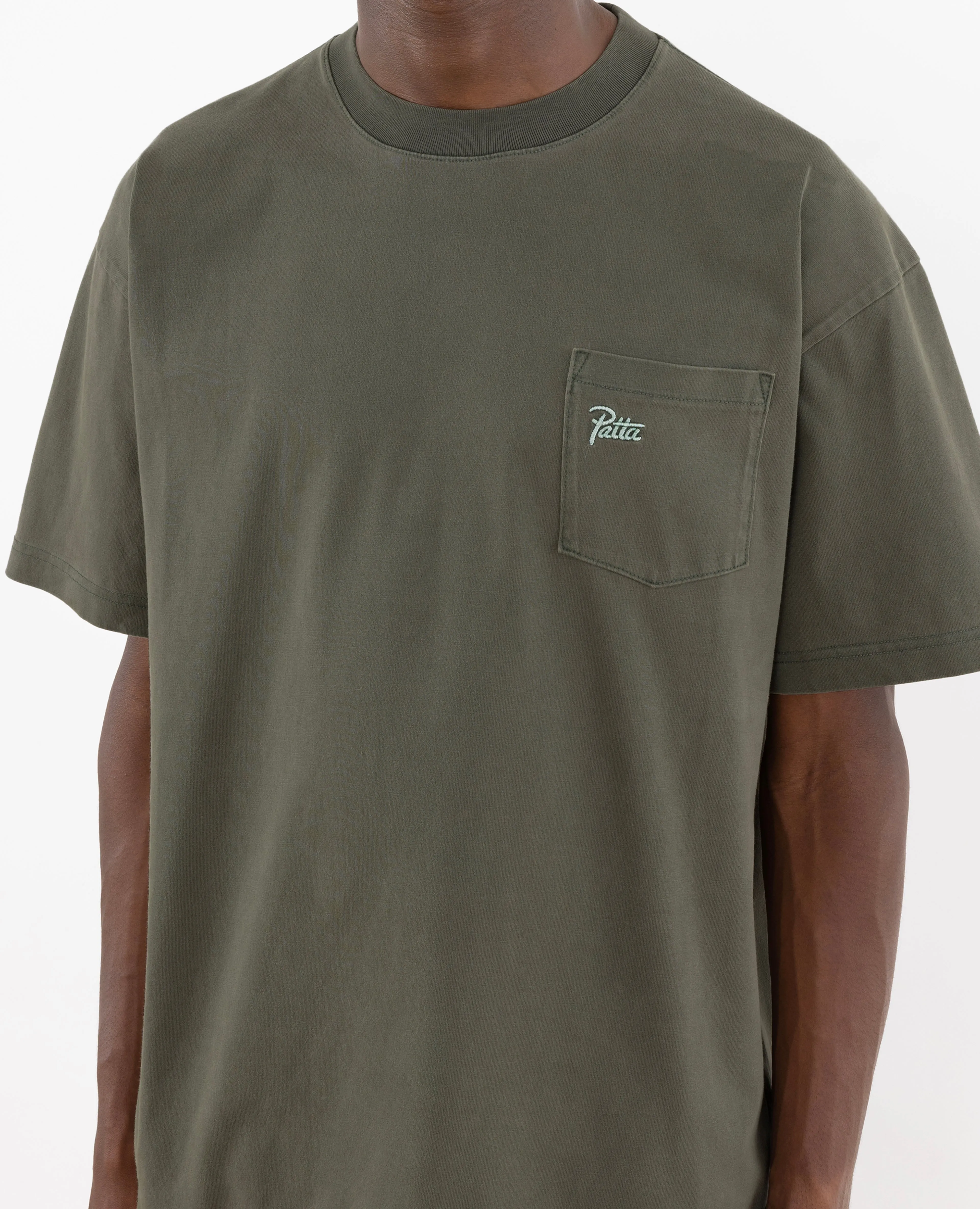 Patta Basic Washed Pocket T-Shirt (Beetle) sold by Patta product image thumbnail 3